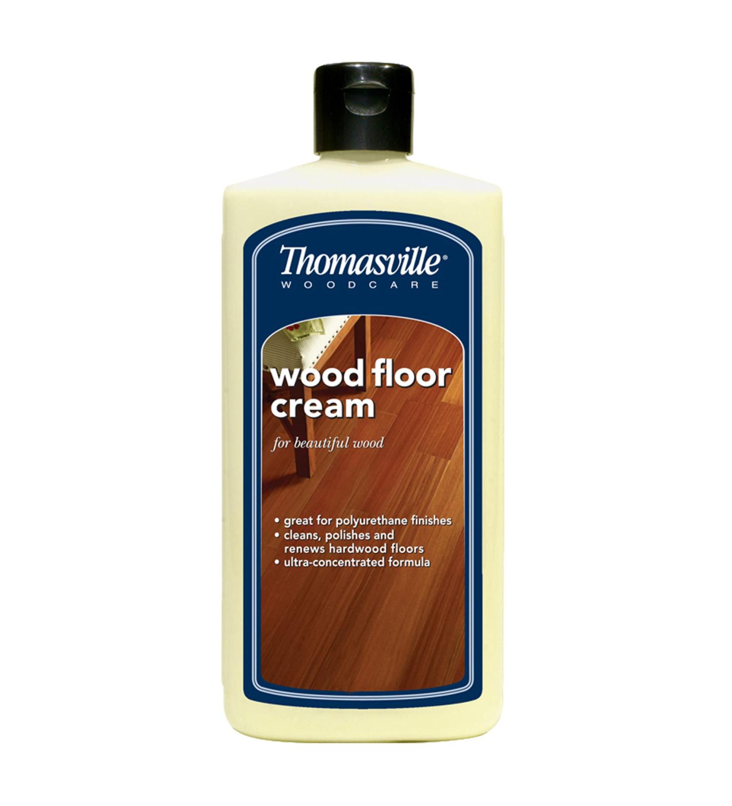 Thomasville Wood Floor Cream 16 Oz | Multisurface Wood Cleaner Polish & Quick Shine Restorer for Furniture & Cabinets | Best House Cleaning Supplies - Buy Online on GoSupps.com