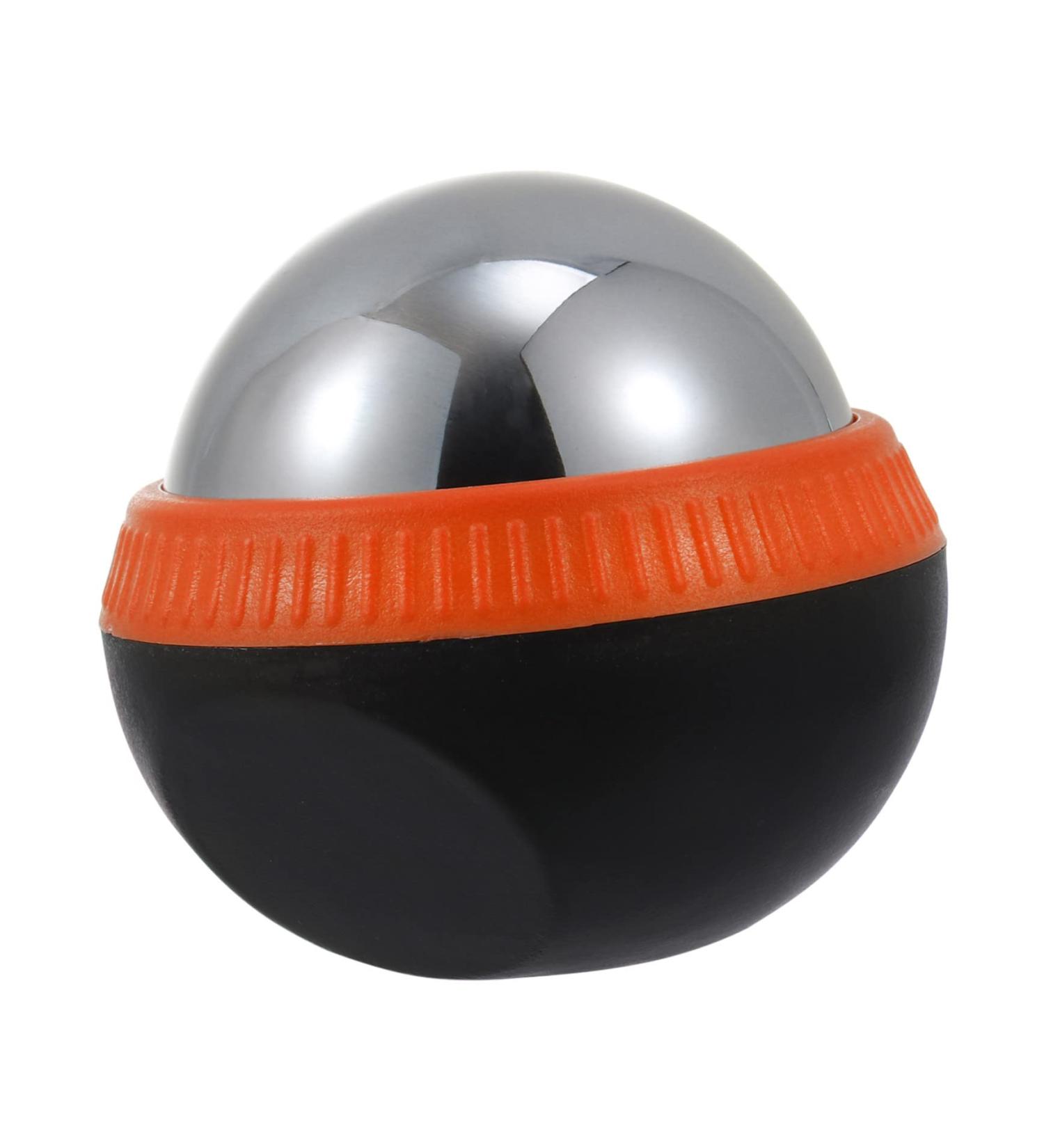Plafope Stainless Steel Massage Globe - Cryospheric Cold Roller for Myofascial Release & Facial Cooling | Deep Tissue Foot Massager - 8.3x7.5x7cm - Buy Online on GoSupps.com