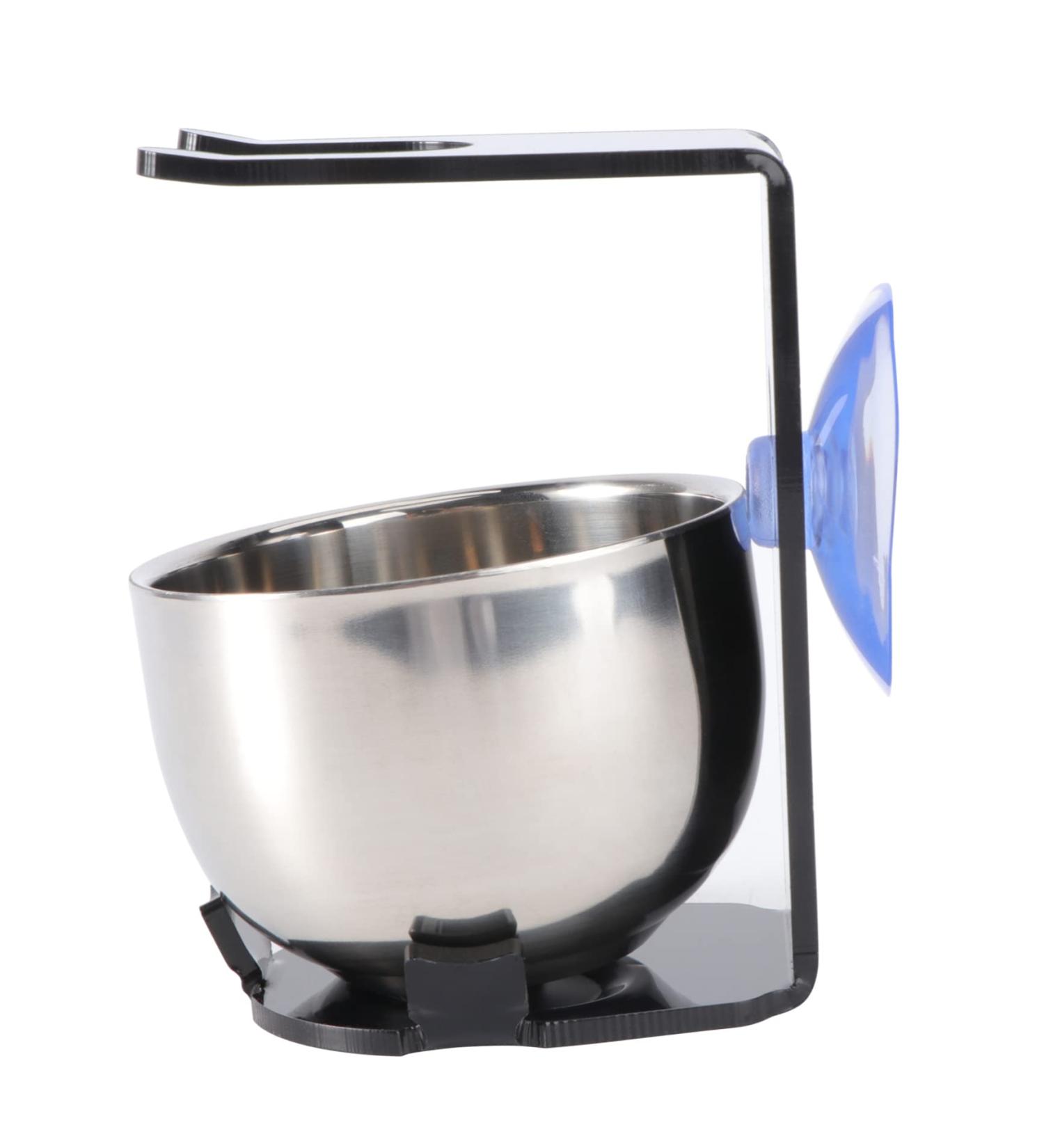 Minkissy Brush Holder - Stylish Razor Stand & Shaving Soap Container for Men | Perfect Beard Care Accessory - Buy Online on GoSupps.com