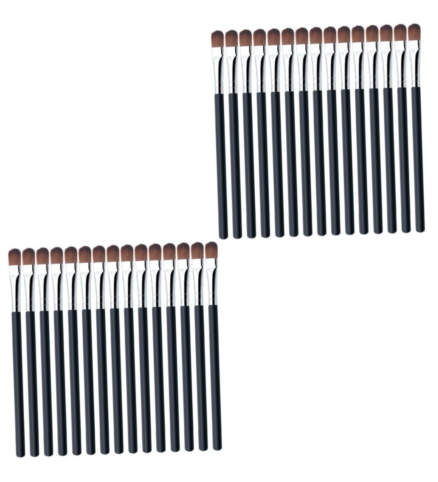 FOYTOKI 50 Pcs Eye Shadow Brush Women Makeup Supplies Eye Brush Esthetician Eyebrow Plastic - Buy Online on GoSupps.com