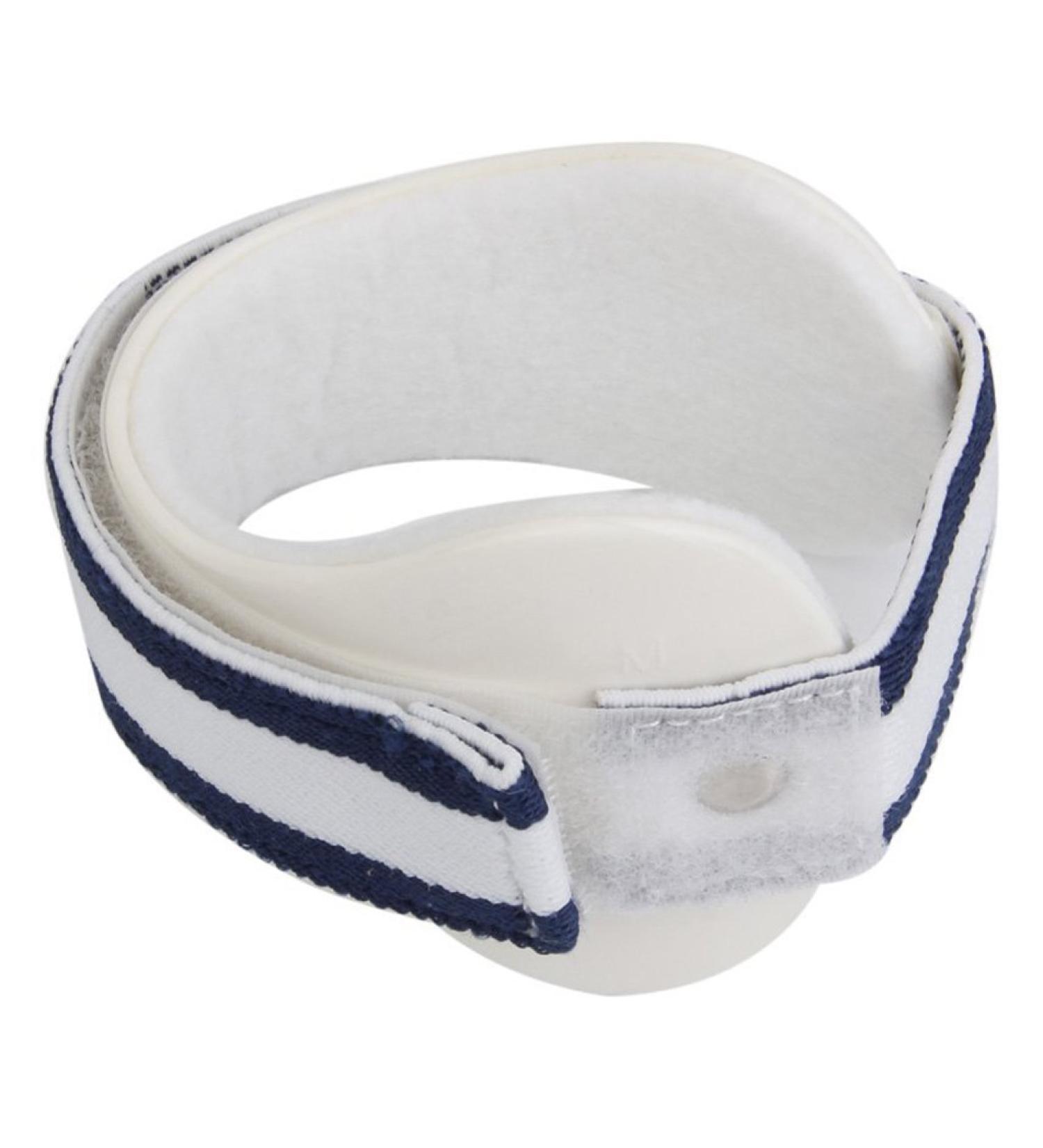 Adjustable Tennis Elbow Support for Epicondylitis - 1pc White Clasp (L) | International Shipping Available - Buy Online on GoSupps.com