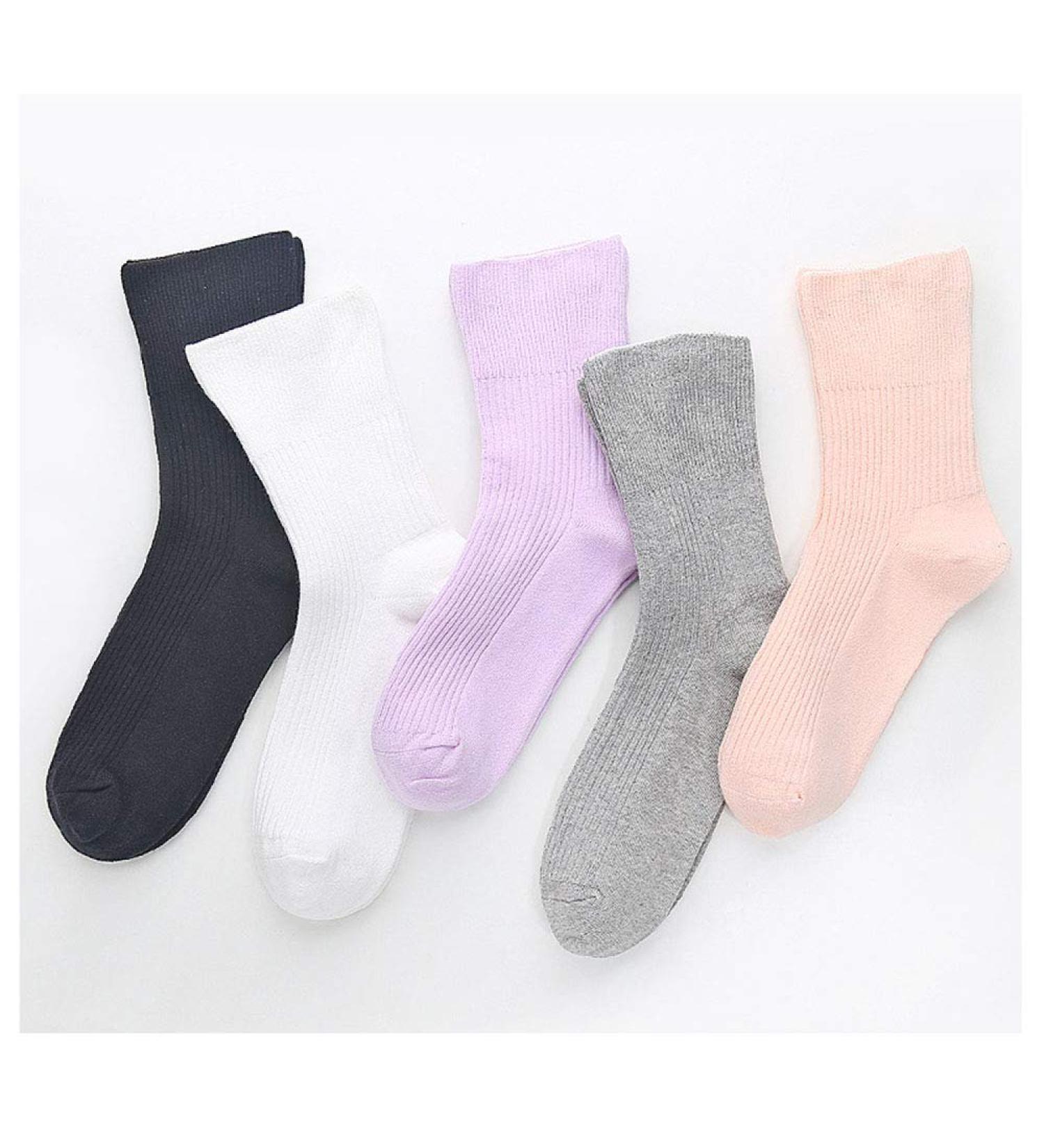 BIHIKI Women's Diabetic Socks - Non-Binding Seamless Toe, 5 Pairs Multi-colored - Buy Online on GoSupps.com