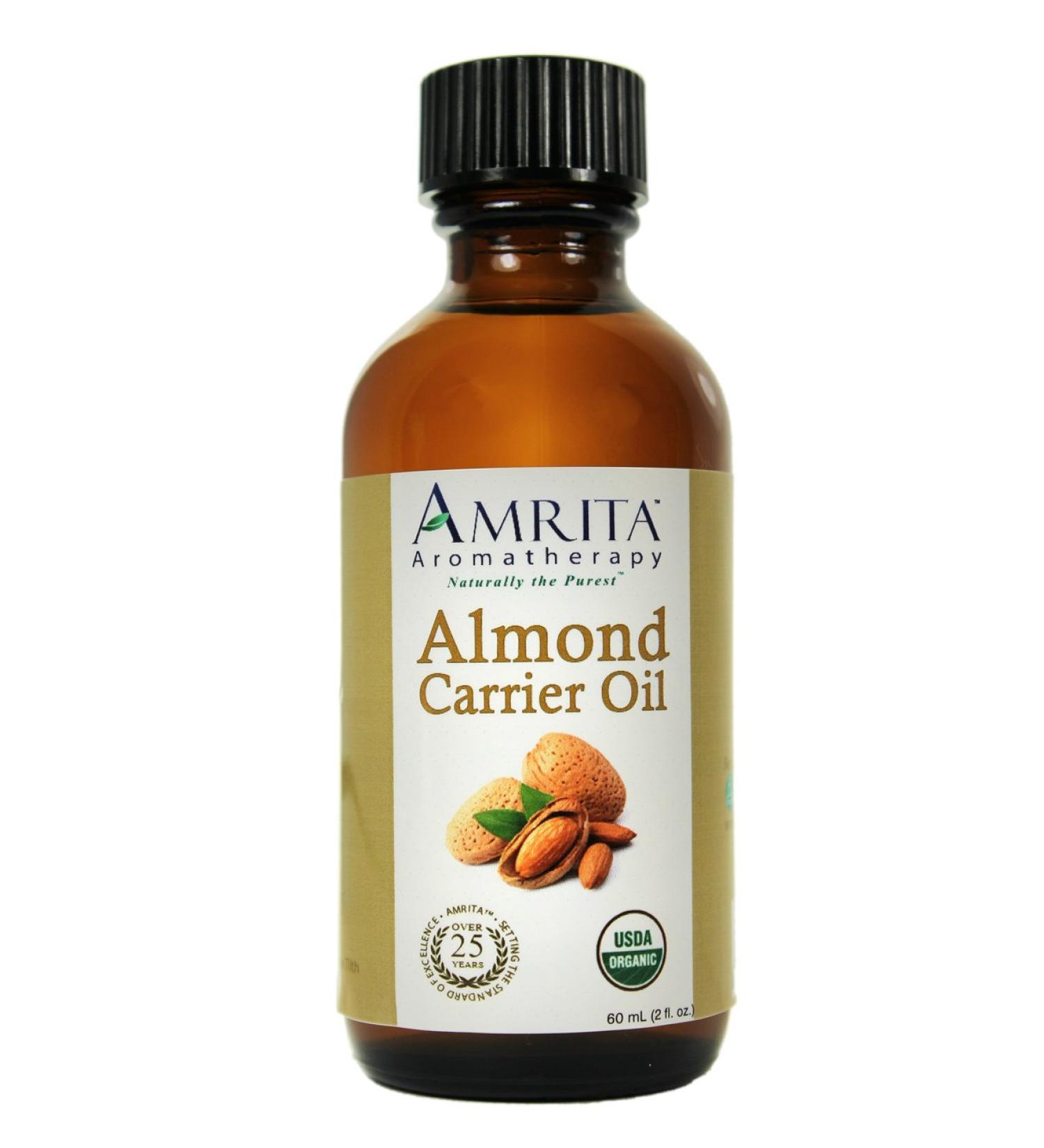 Almond Oil - USDA Certified Organic - Refined Carrier Oil - A Base Oil for Aromatherapy Massage Essential Oils & More - Size: 240ML Almond Apricot 8.1 Fl Oz (Pack of 1)