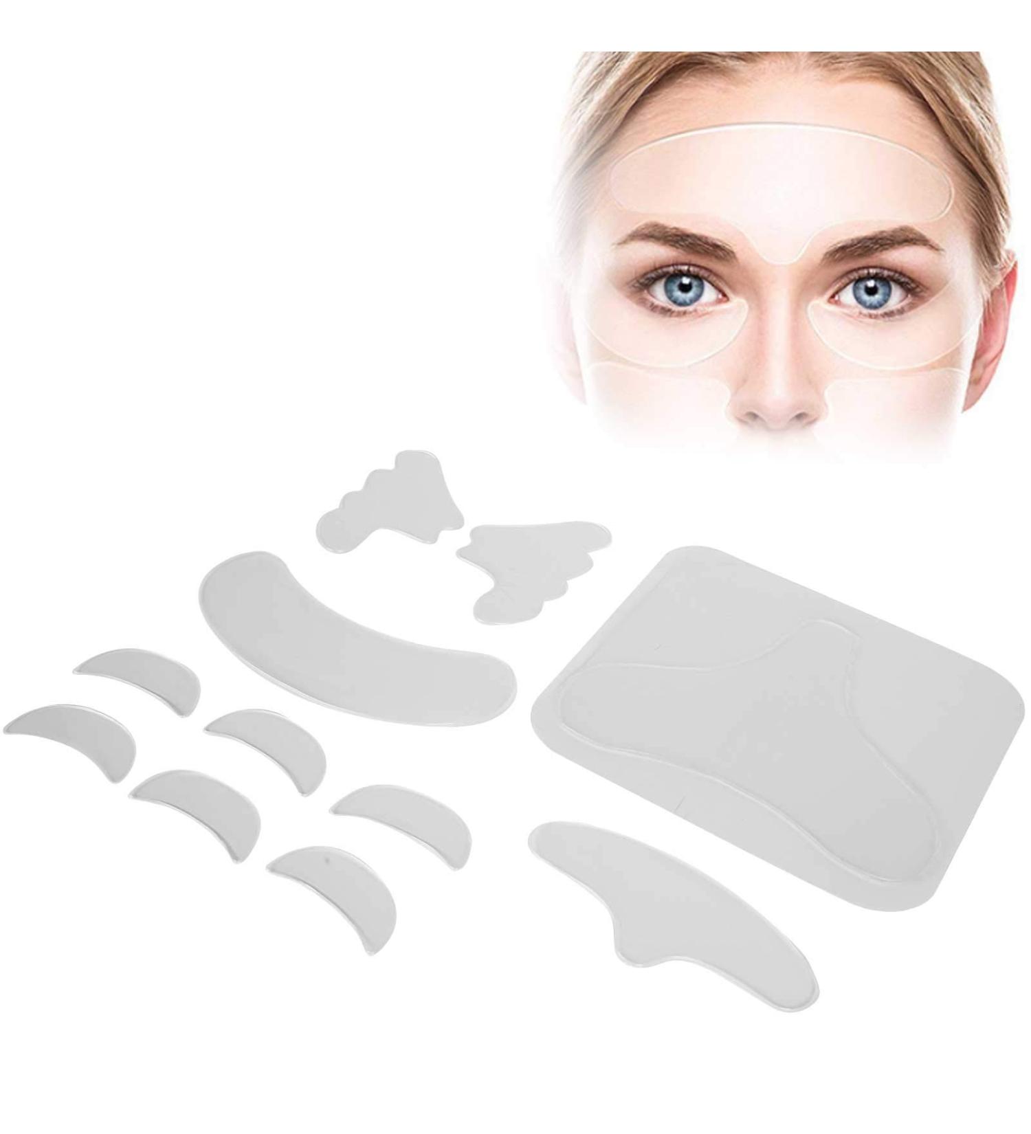 Silicone Anti-Aging Face Patches | Reusable Wrinkle Reducing Stickers for Fine Lines & Facial Care - Buy Online on GoSupps.com