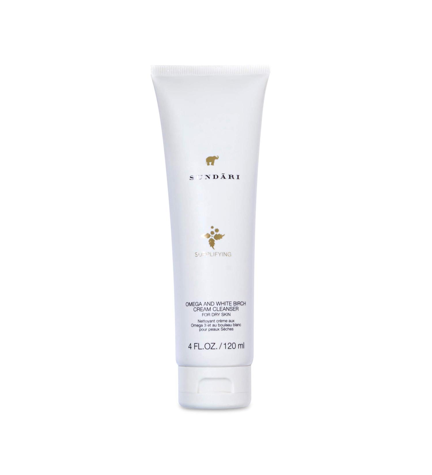 SUND RI Omega 3 & White Birch Cream Cleanser - Nourishing Facial Cleanser for All Skin Types | Shop Internationally - Buy Online on GoSupps.com