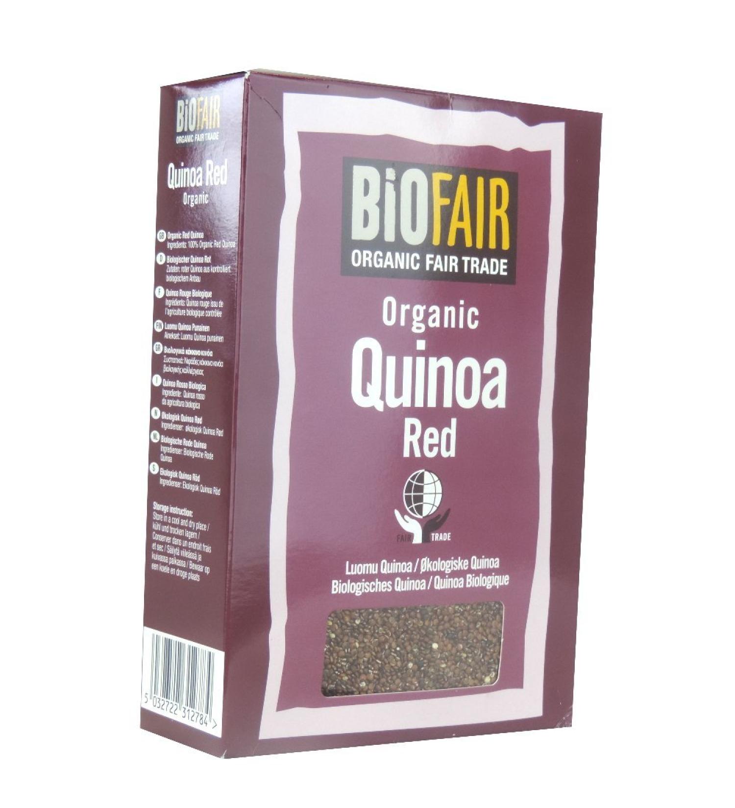 Biofair Org FT Red Quinoa Grain 500g