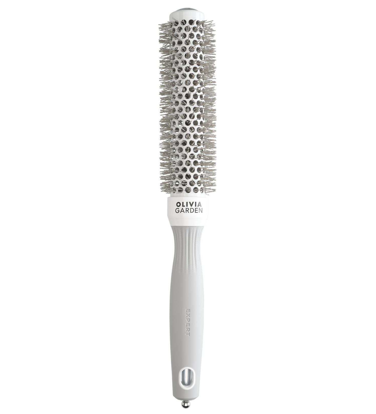 Olivia Garden Expert Blowout Speed Hairbrush - 25 White & Grey - Perfect for International Shipping - Buy Online on GoSupps.com