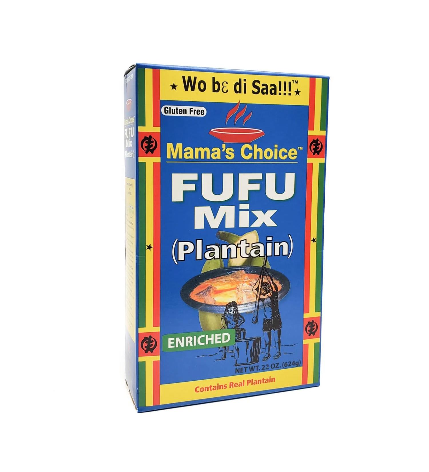 Mama s Choice Plantain Fufu 624g-Fd