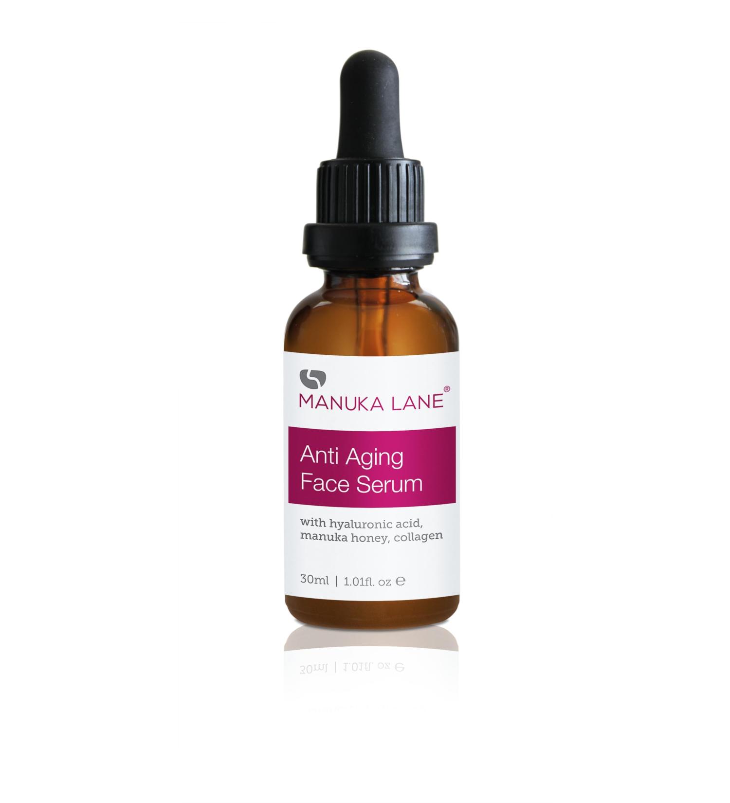 Manuka Lane Anti-Aging Face Serum 30ml - Buy Online on GoSupps.com