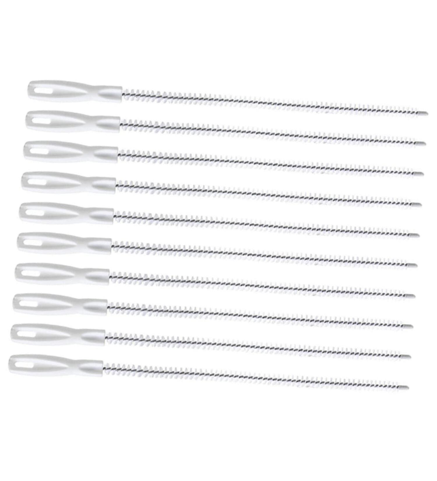 TEHAUX 10pcs Drain Cleaning Sticks - Effective Hair Catcher & Sewer Brush for Clogs Sink & Pool - Ultimate Drain Cleaning Solution - Buy Online on GoSupps.com