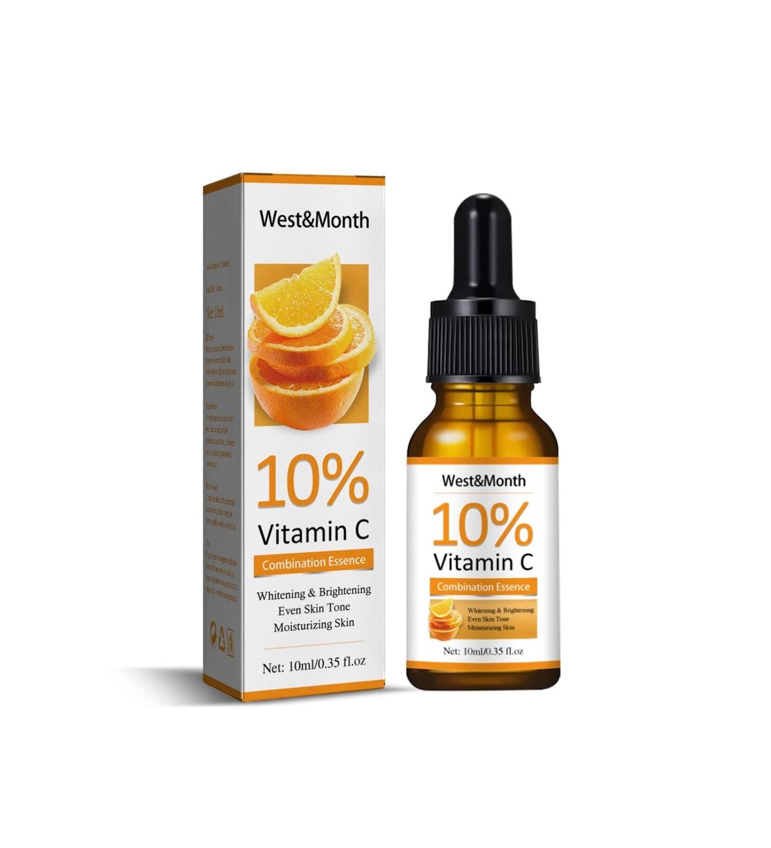 VC Rejuvenating Essence Brightens Skin Tone Light Melanin Hydrating Moisturizing Brightening Essence 10ml - Buy Online on GoSupps.com