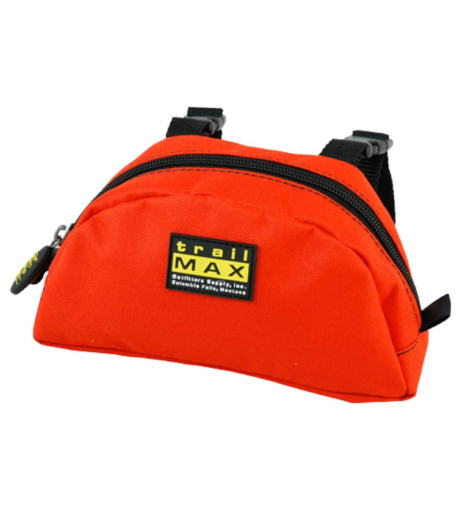 Trailmax Original Pommel Pocket Saddle Bag - Cell Phone Horn Bag for Western & Endurance Saddles in Sunset Chevron (Orange/Evening Red) - Ideal for Trail Riding - Buy Online on GoSupps.com