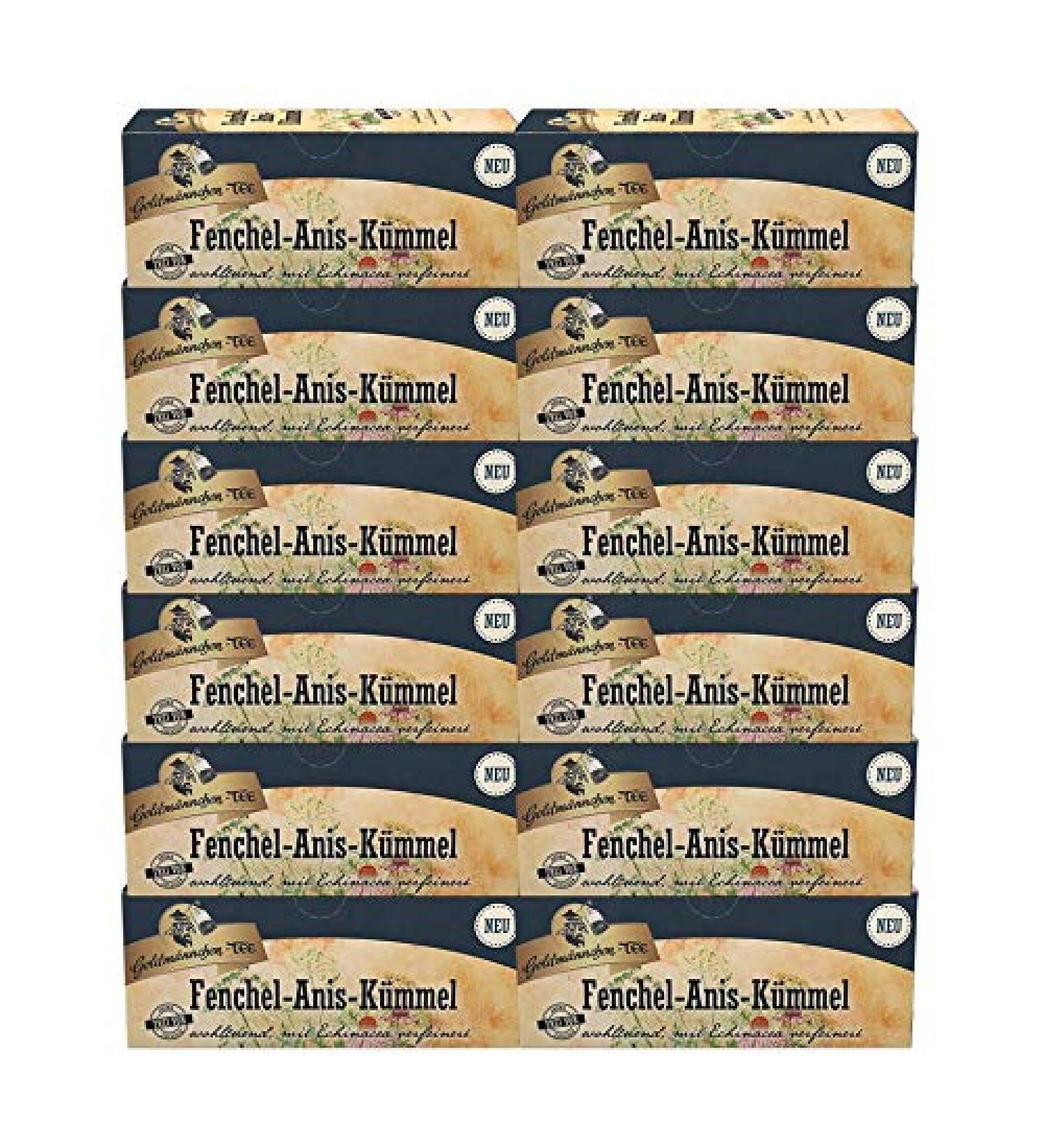 Goldm nnchen Goldm nnchen - Pack of 12 Fennel Anise Tea Bags - 25 tea bags per pack