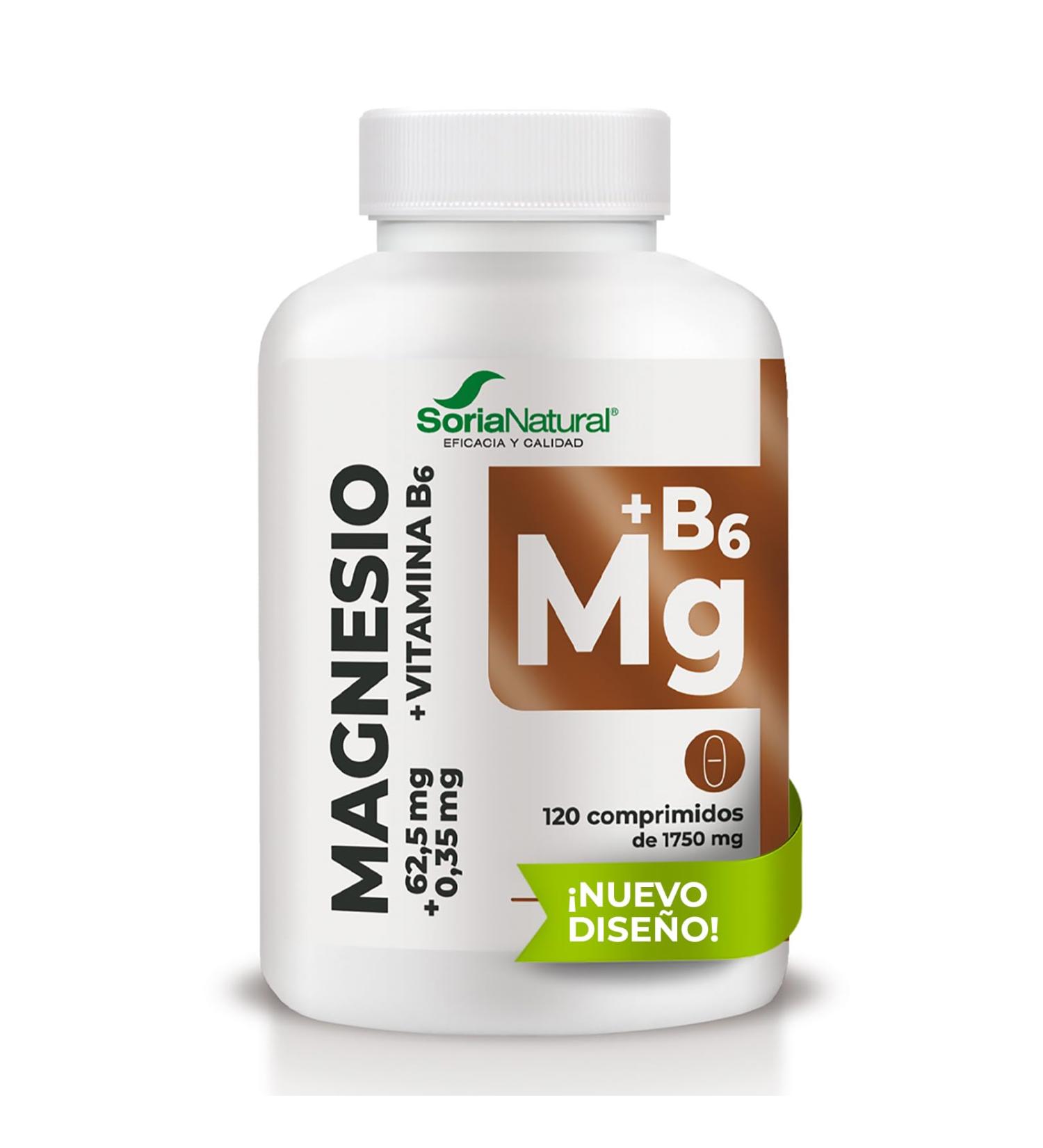 SORIA NATURAL MAGNESIO+VIT B6 liberacion sostenida 1550mg is a multifunctional solution with a wide range of applications - Buy Online on GoSupps.com