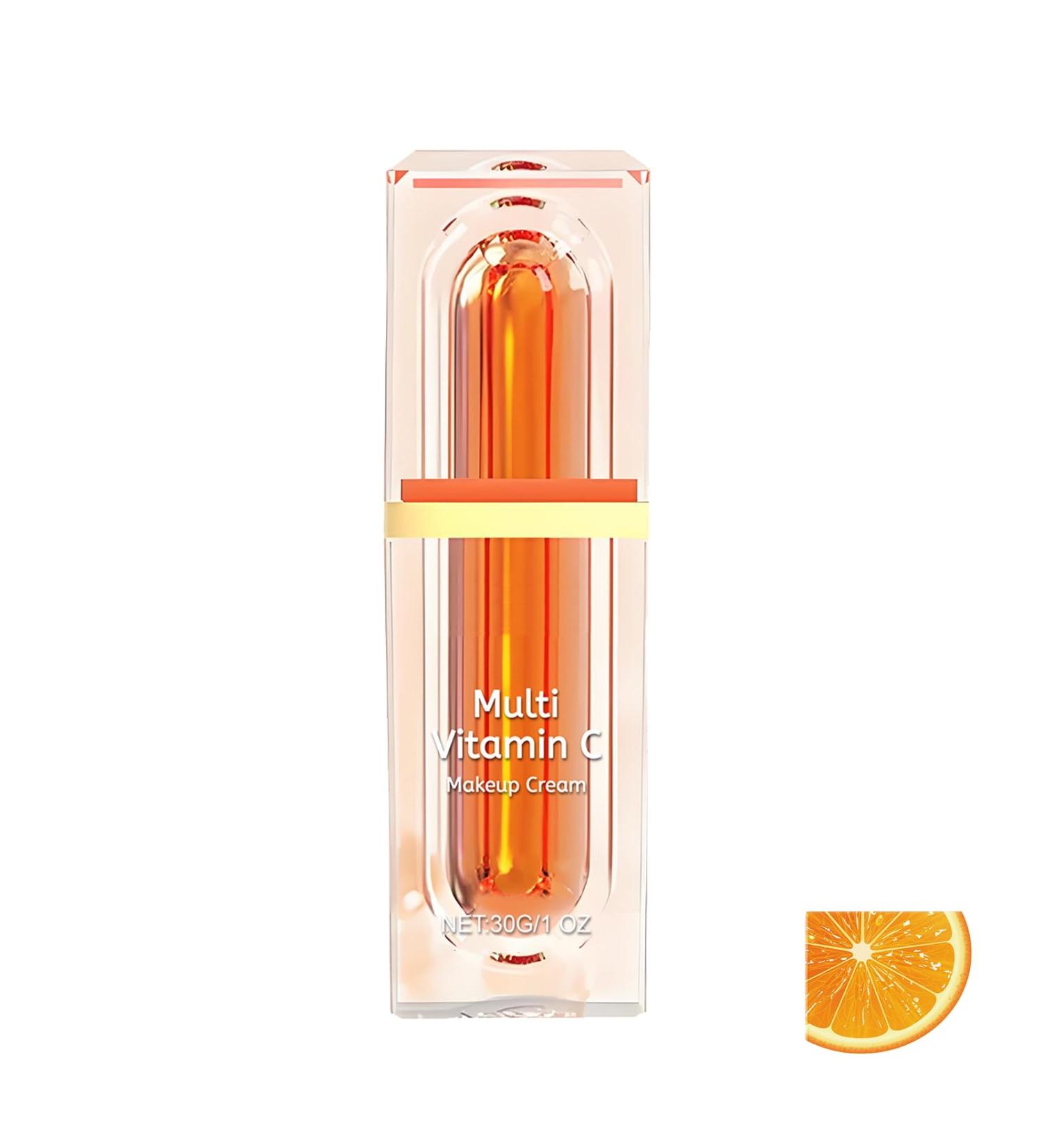 Vitamin C Whitening Cream with 5 vitamins instant glow & hydrating facial cream longlasting moisture care firms the skin and reduces fine lines 1 - Buy Online on GoSupps.com