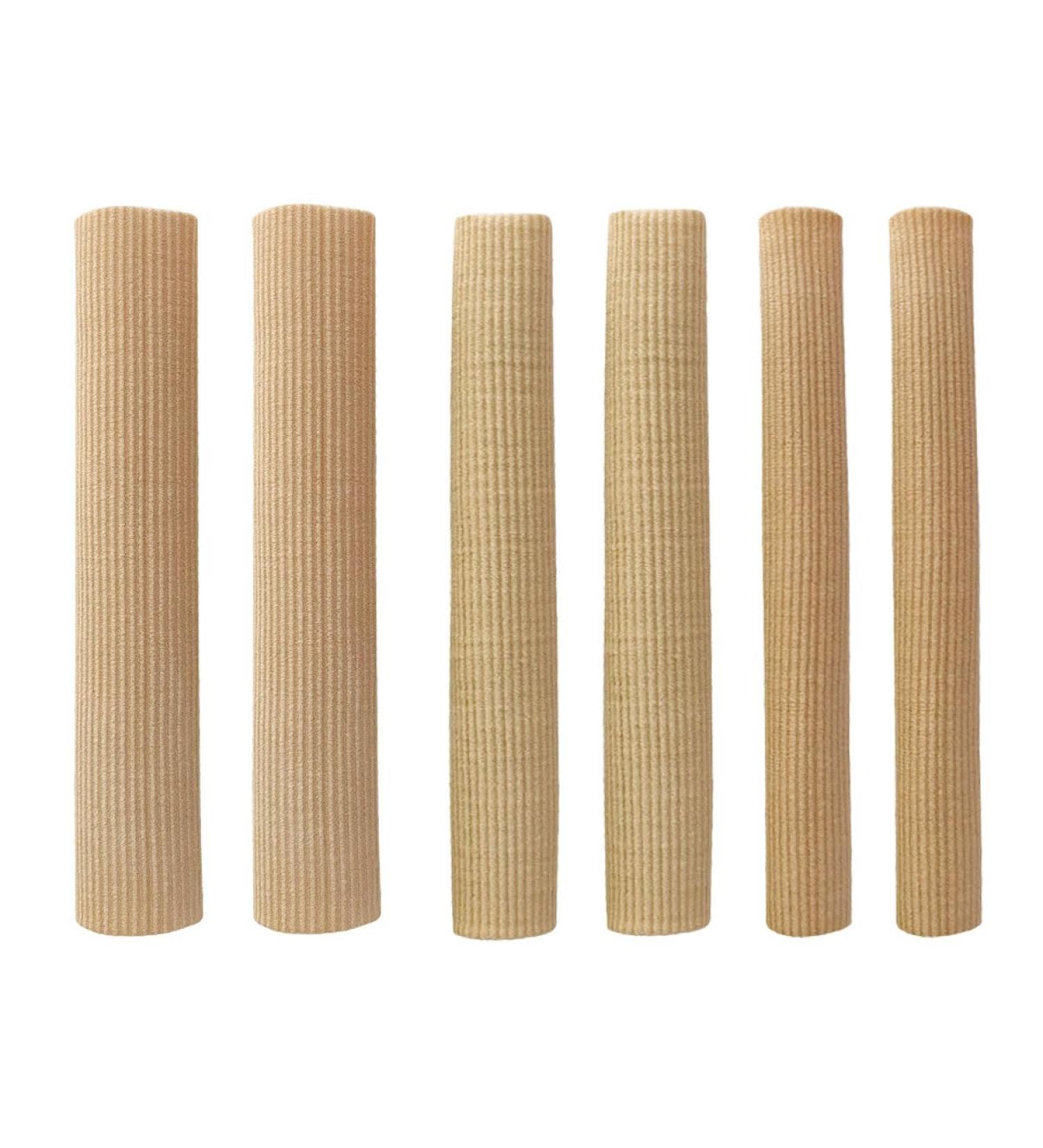 6 Pack Toe Protectors - Gel Corn Pads Hammer Toe Cushions & Cuttable Toe Caps - Soft Comfortable Finger/Toe Separators in Skin Color - 3 Sizes Available - Buy Online on GoSupps.com