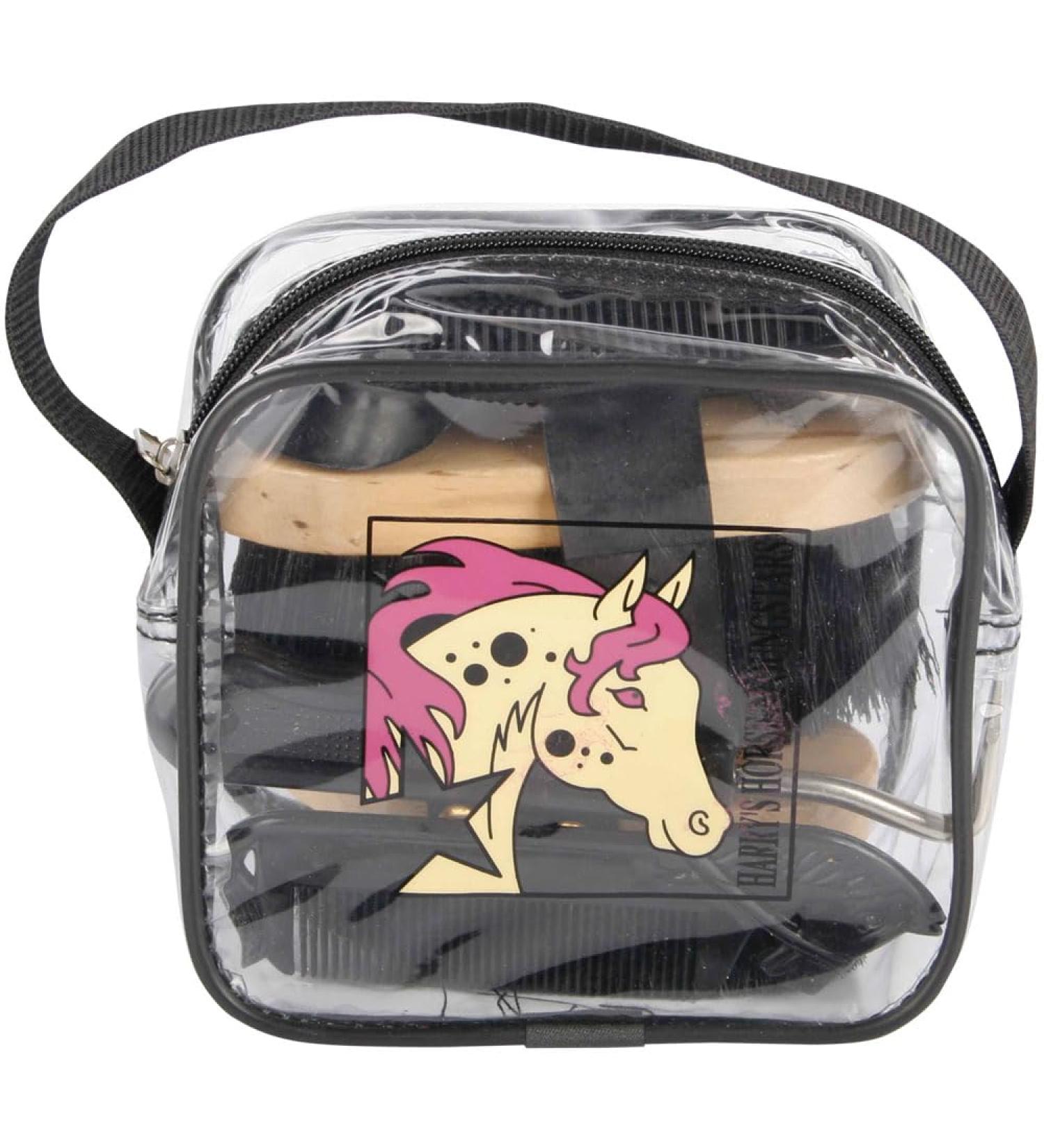Harry's Horse Mini Grooming kit color: black