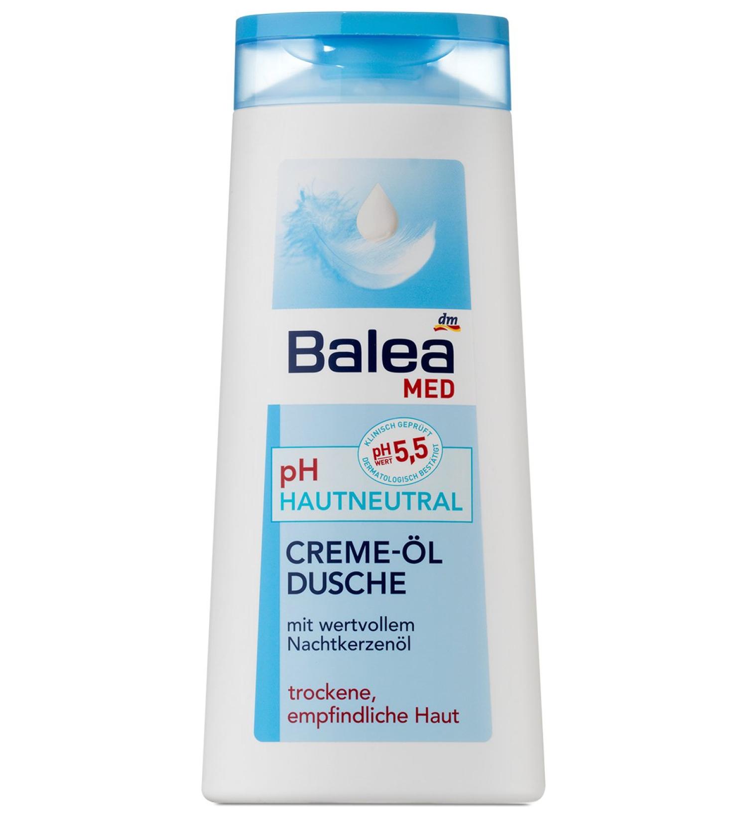 Volans Balea Med Set of 3 bottles of pH-neutral cream-oil shower gel 300 ml