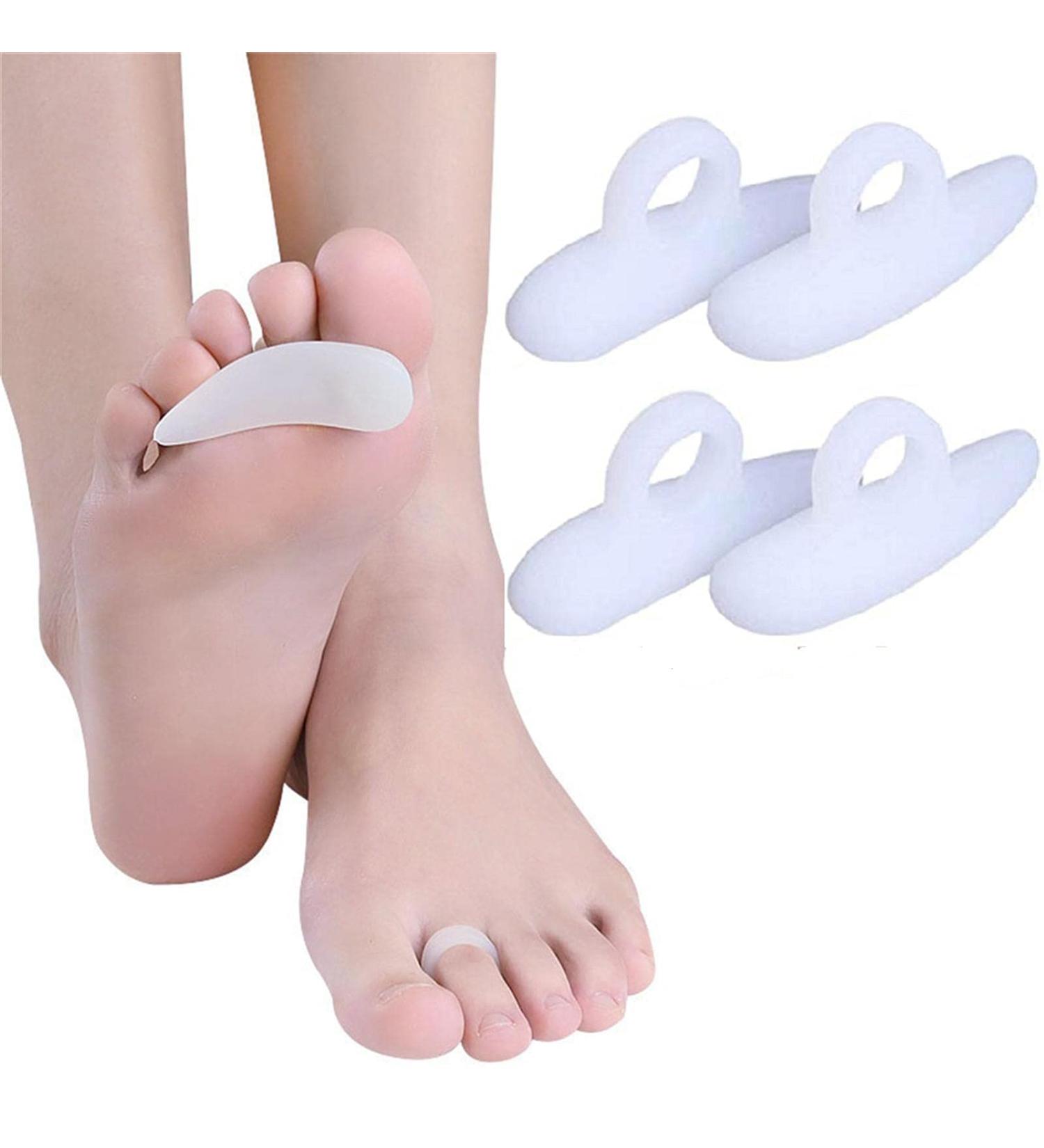 Hallux Valgus Toe Spreader & Separator - 4-Piece Set for Hammer Toes Relief | Unisex Comfort - Buy Online on GoSupps.com