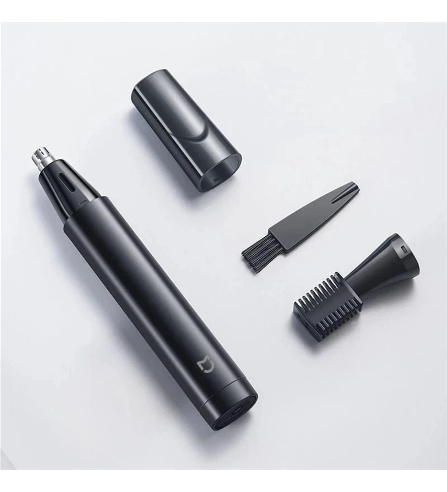 Professional Rechargeable Hair Clippers & Nose Hair Trimmer for Men | Mini Portable Ear & Nose Clipper - Black - Buy Online on GoSupps.com