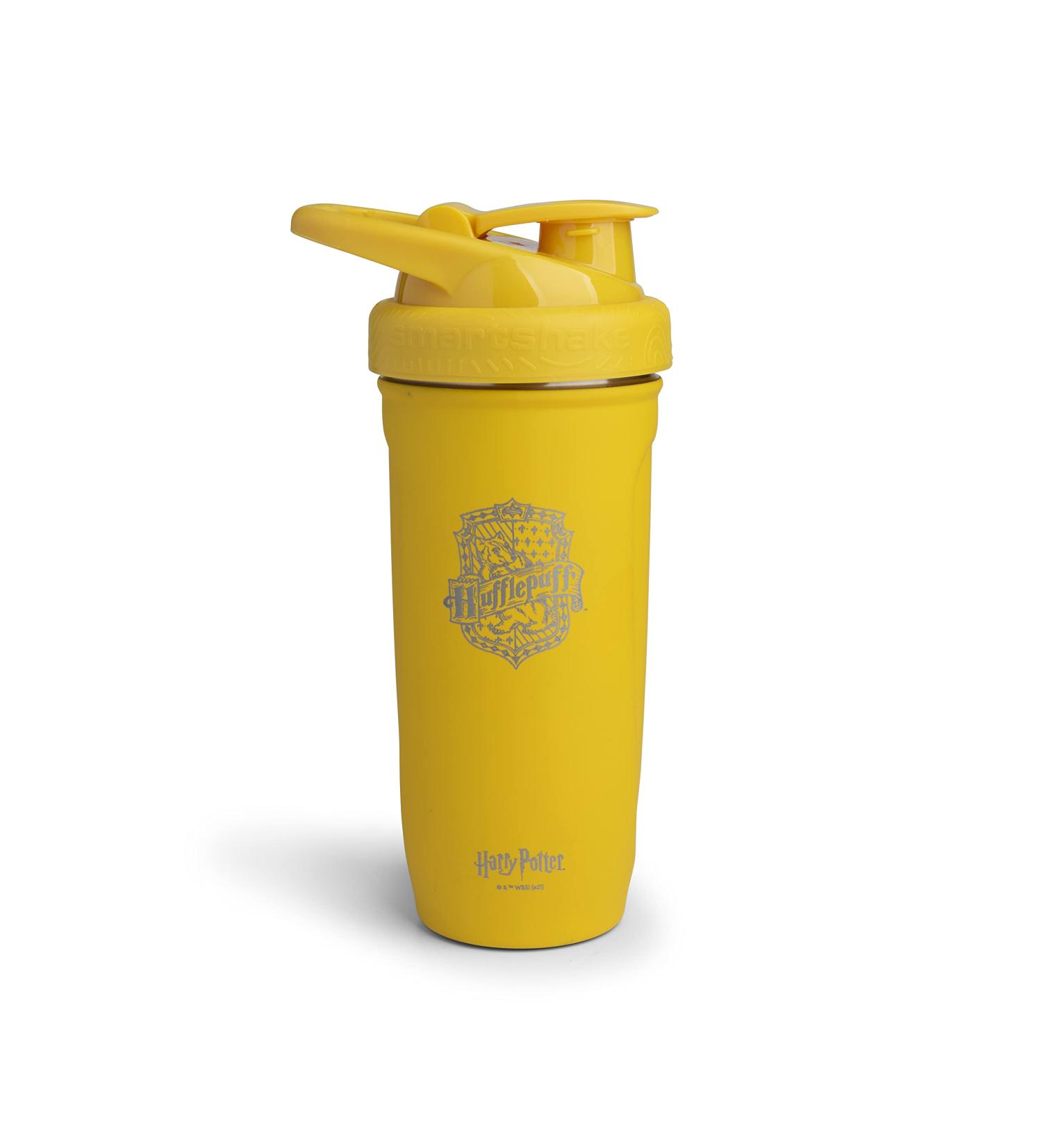 Smart Shake Reforce Stainless Steel Harry Potter Hufflepuffs Shaker Bottle (900 ML /30oz) | Light Weight Resistance Sports Shaker Bottle with a Soft Lid | Leakproof BPA Free & DEHP Free - Buy Online on GoSupps.com