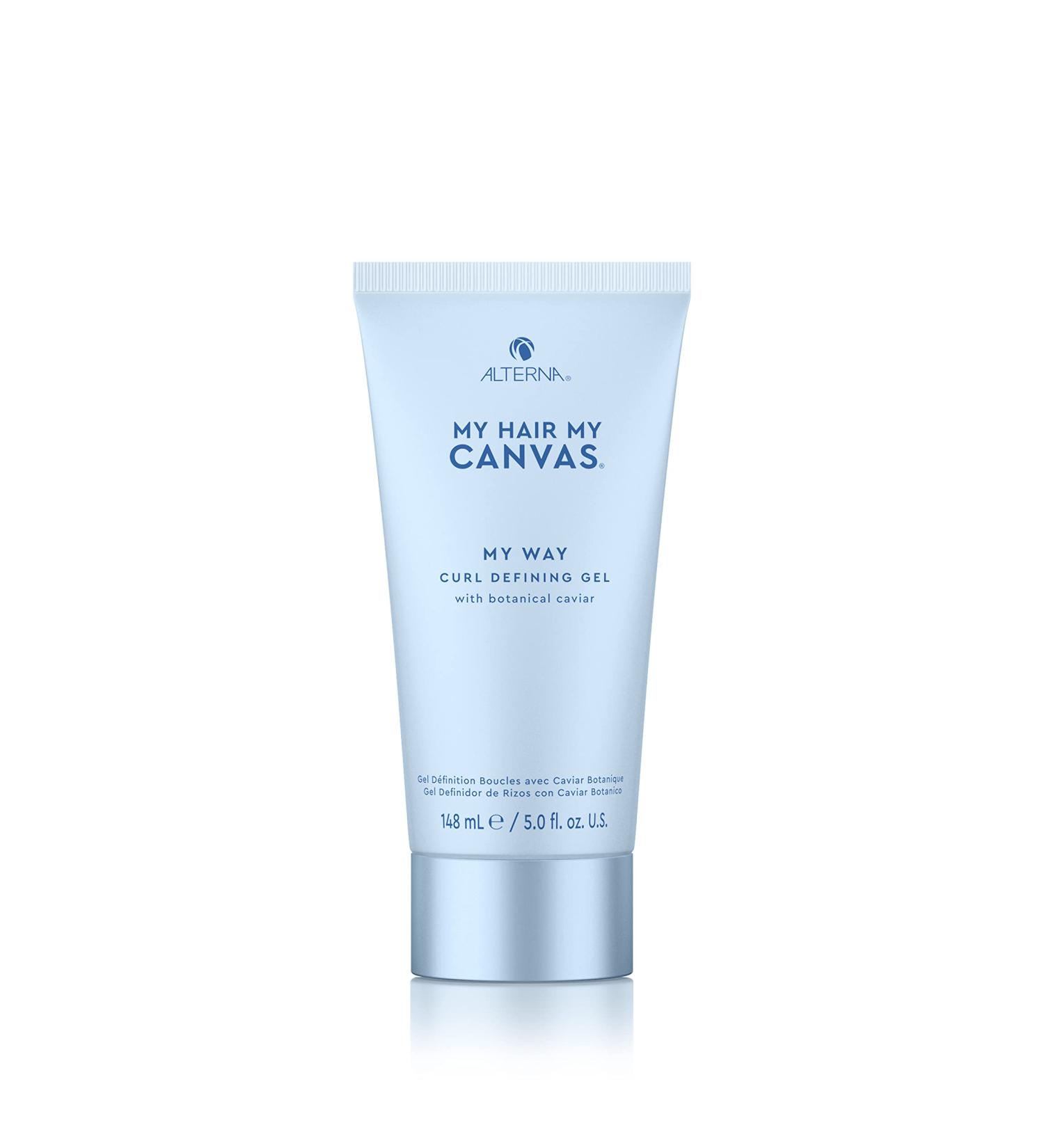 Vegan Curl Defining Gel - My Hair. My Canvas. My Way for Curly Wavy & Textured Hair | 5.0 oz - Lightweight Flexible Hold - Buy Online on GoSupps.com