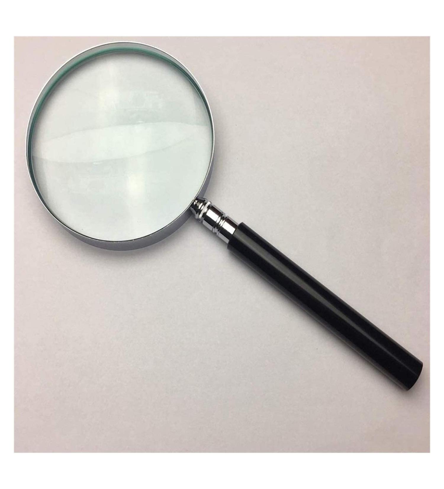 Lightweight Magnifying Glass 4X Magnifying Glass Handheld Handheld High Qing Magnifier for Large Magnifiers Books Newspapers Lofty Ambition - Buy Online on GoSupps.com