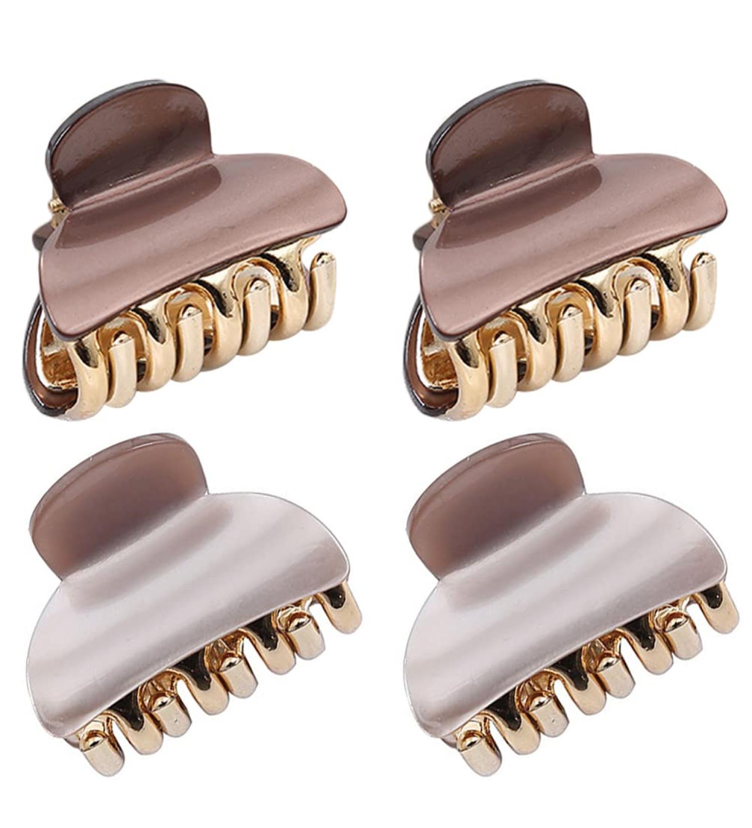 Minkissy Hair Gripper Clips - 4 Piece Acrylic Hair Claws for Thick & Thin Hair | Women's Hair Jewelry & Headdress - Buy Online on GoSupps.com
