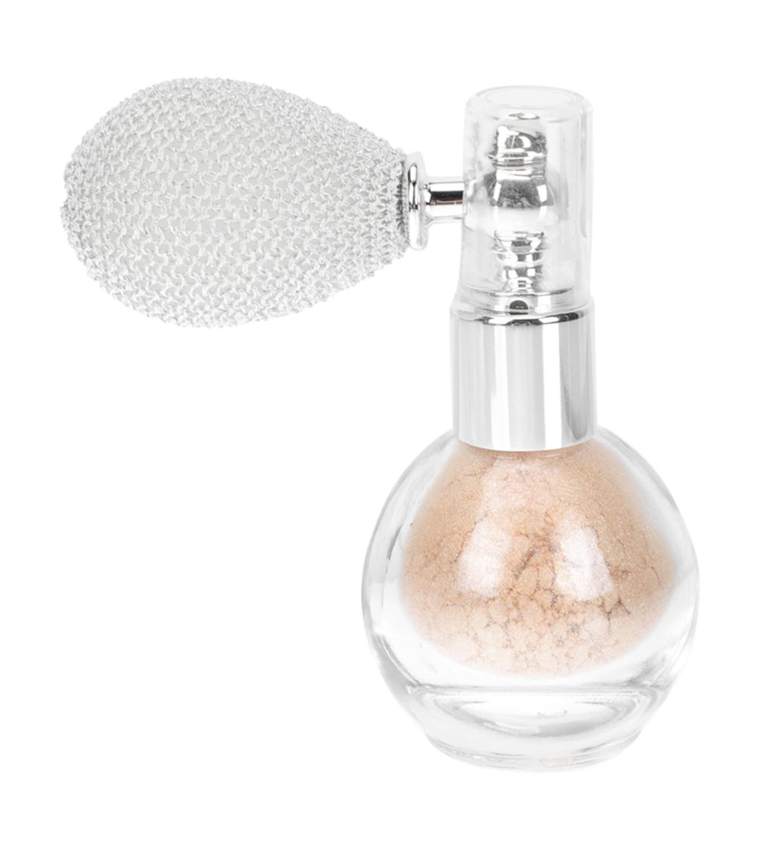 SEWACC 1pc spray glitter makeup highlighter face glitter powder Gloss Powder Sprayer hair powder bottle Ivory 7x5.5cm - Buy Online on GoSupps.com
