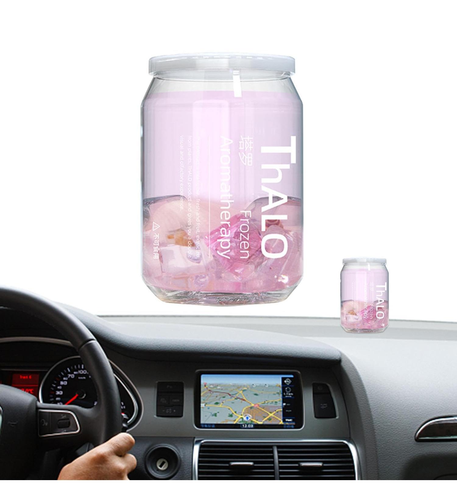 Solid Aromatherapy Car Air Freshener | 200g Clear Air Care Odor Absorber Balm Odor Absorbing Long Lasting Air Freshener Jelly Aromatherapy for Pet Areas Ziyuan Pink - Buy Online on GoSupps.com