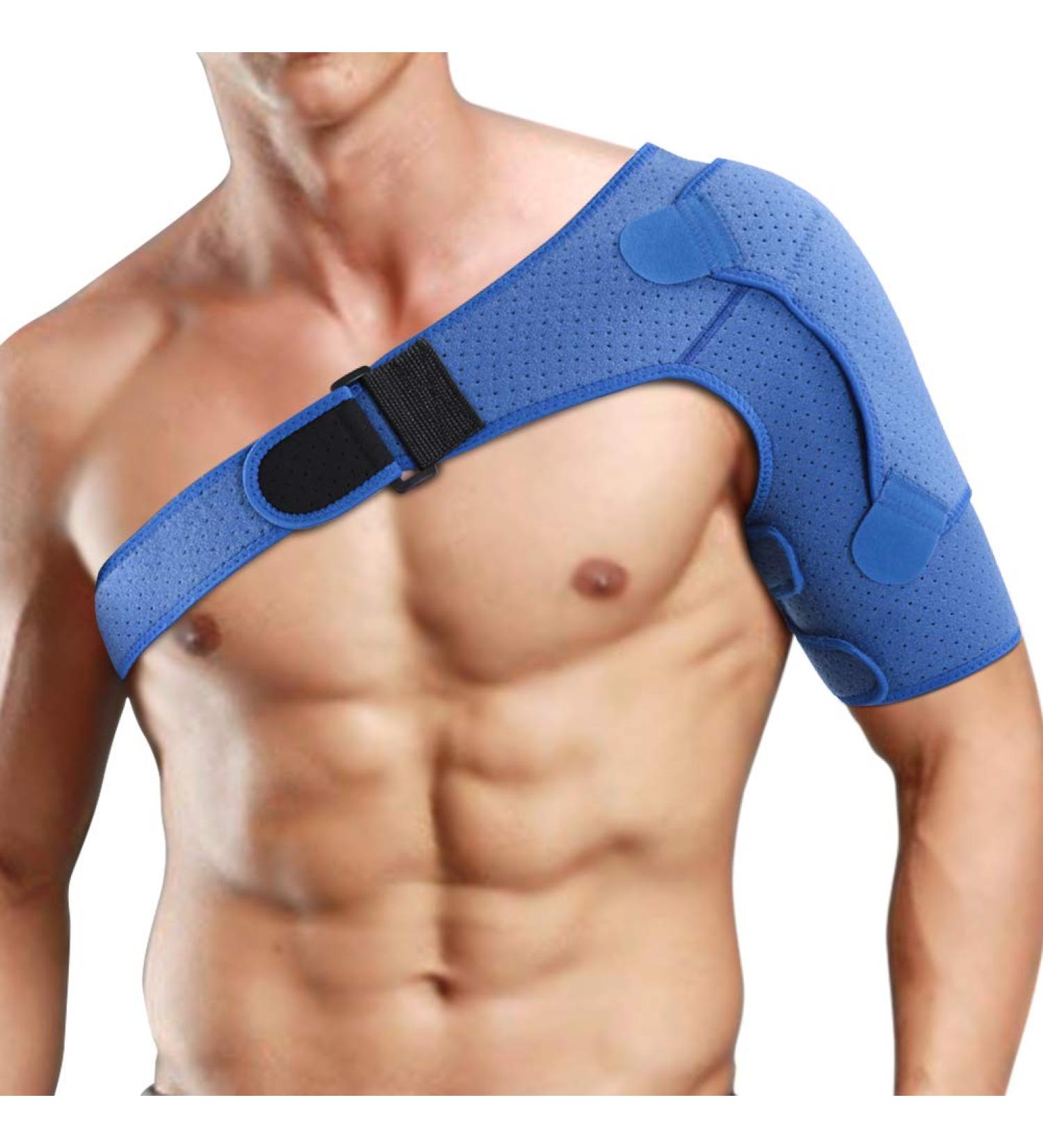 Shoulder Support for Men & Women - Rotator Cuff Stabilization for AC Joint Bursitis & Tendon Inflammation - Buy Online on GoSupps.com