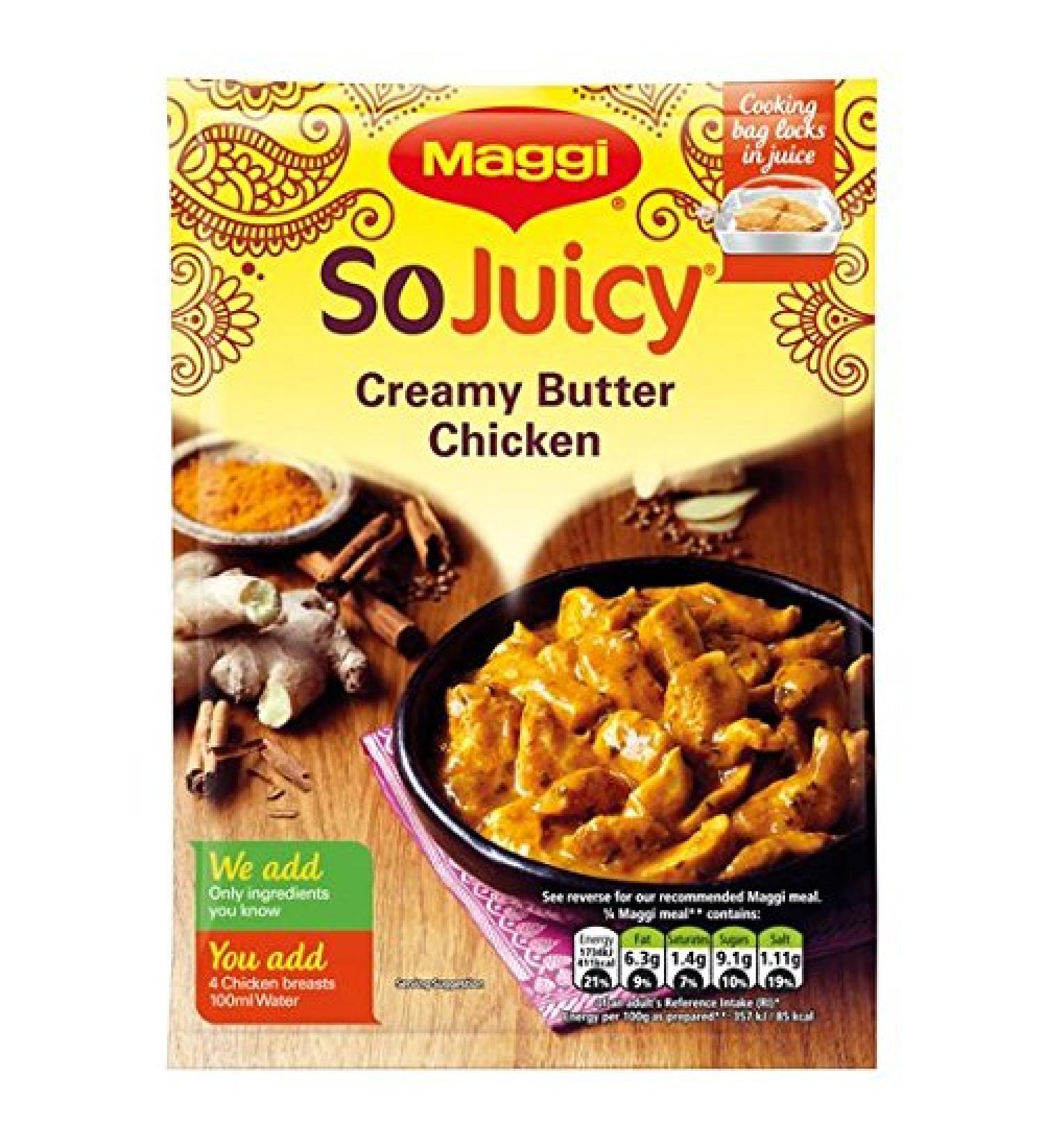 MAGGI Maggi So Juicy Butter Chicken 46g