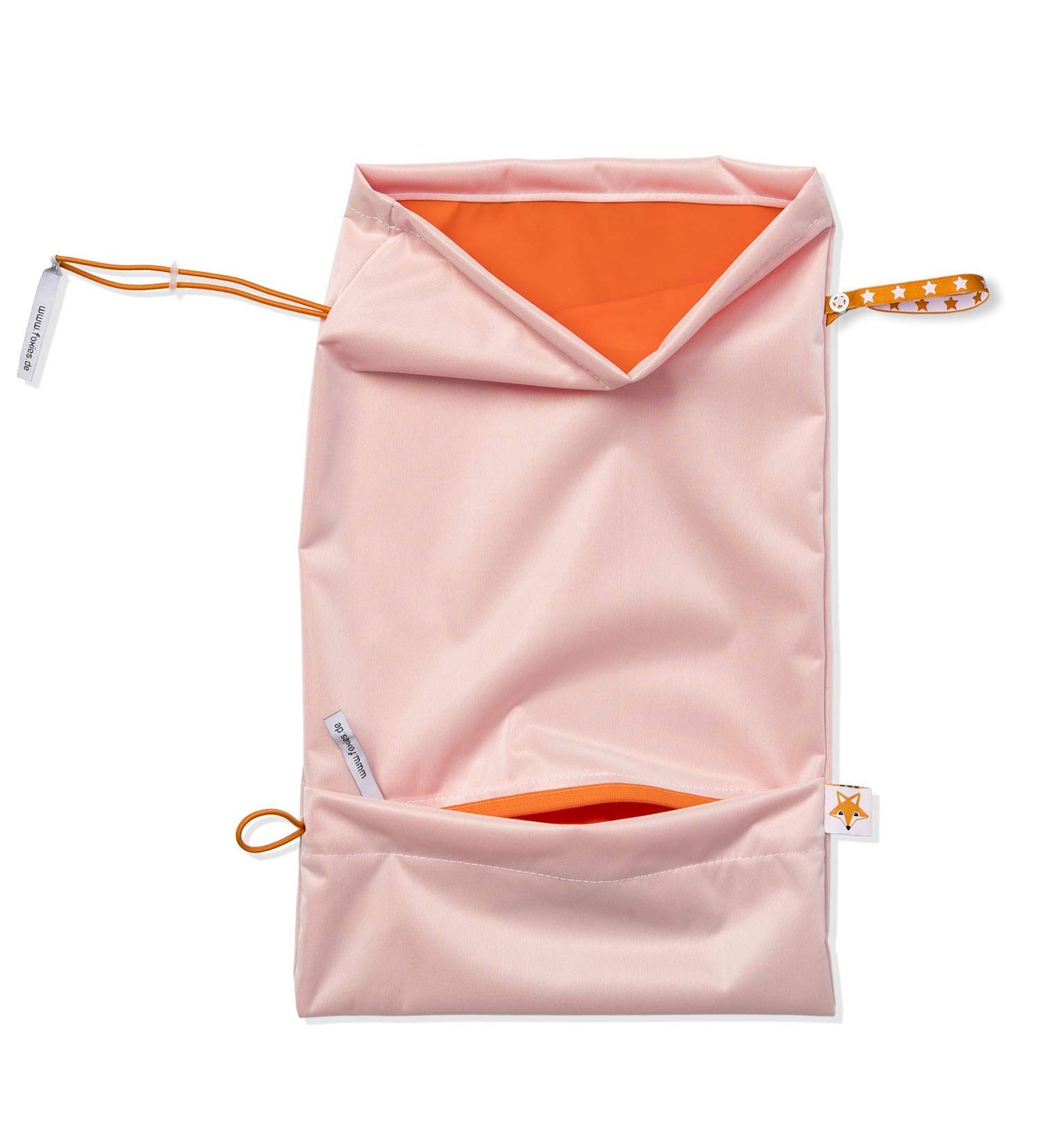 Foxy Baby Wetbags - Innovative Leak-Proof Diaper Bag for Easy Travel (Orange) - Buy Online on GoSupps.com
