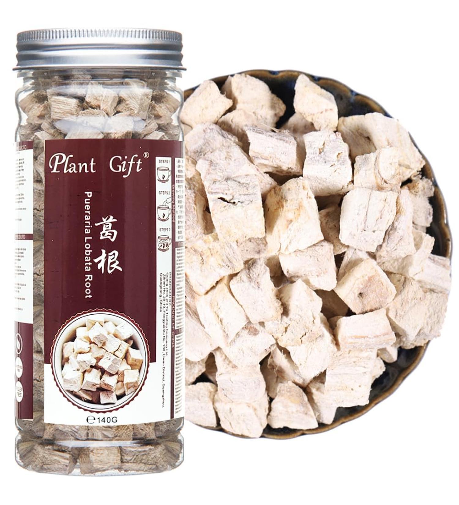Plant Gift Radix Puerariae 100G/3.52oz Lobed Kudzuvine Root Ge Gen Kudzu Root Herbal - Buy Online on GoSupps.com