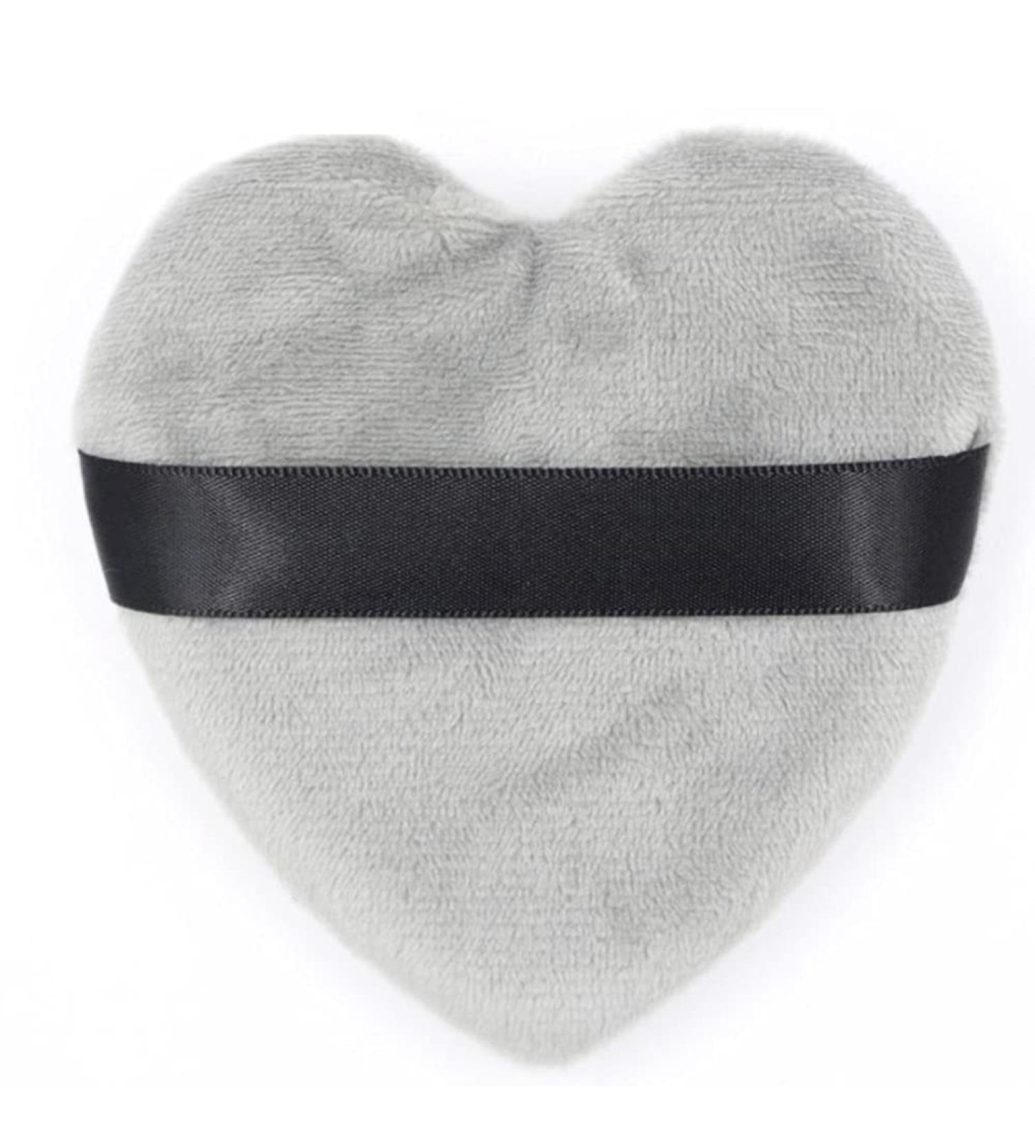 Makeup Puffs Large Powder Puffs Cotton Velour Love Shape Powder Puff with Strap Sponges Makeup Tool - Buy Online on GoSupps.com