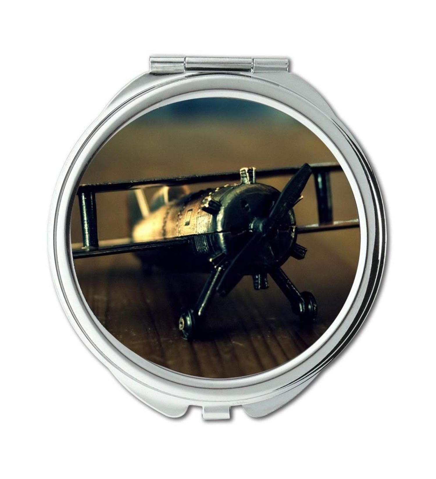 aircraft desktop Mirror makeup mirror fighter aircraft pocket mirror portable mirror - Buy Online on GoSupps.com