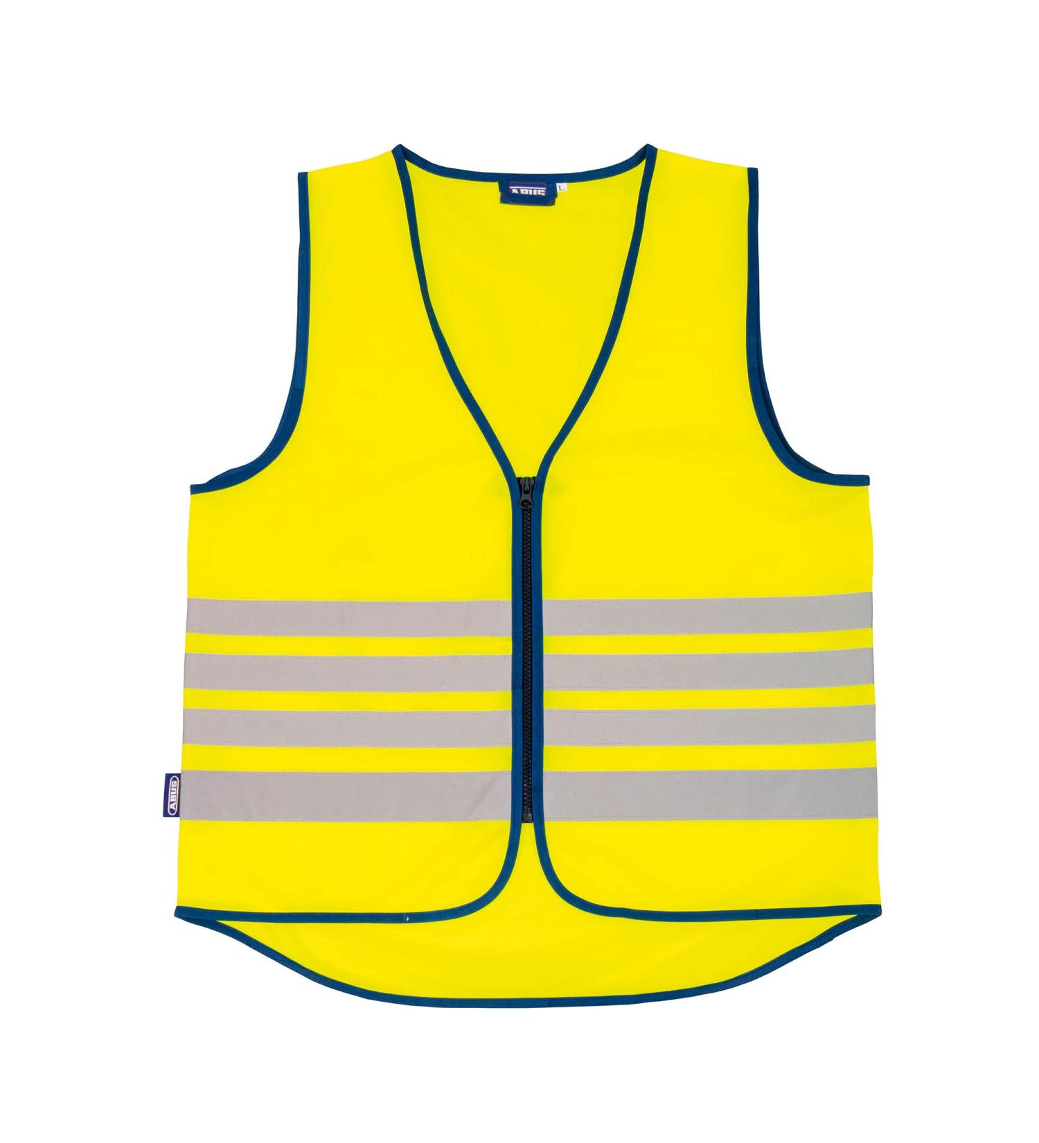 ABUS Lumino Reflex Vest | High Visibility Safety Vest for Day & Night | Adult Zipper Vest | International Shipping Available - Buy Online on GoSupps.com