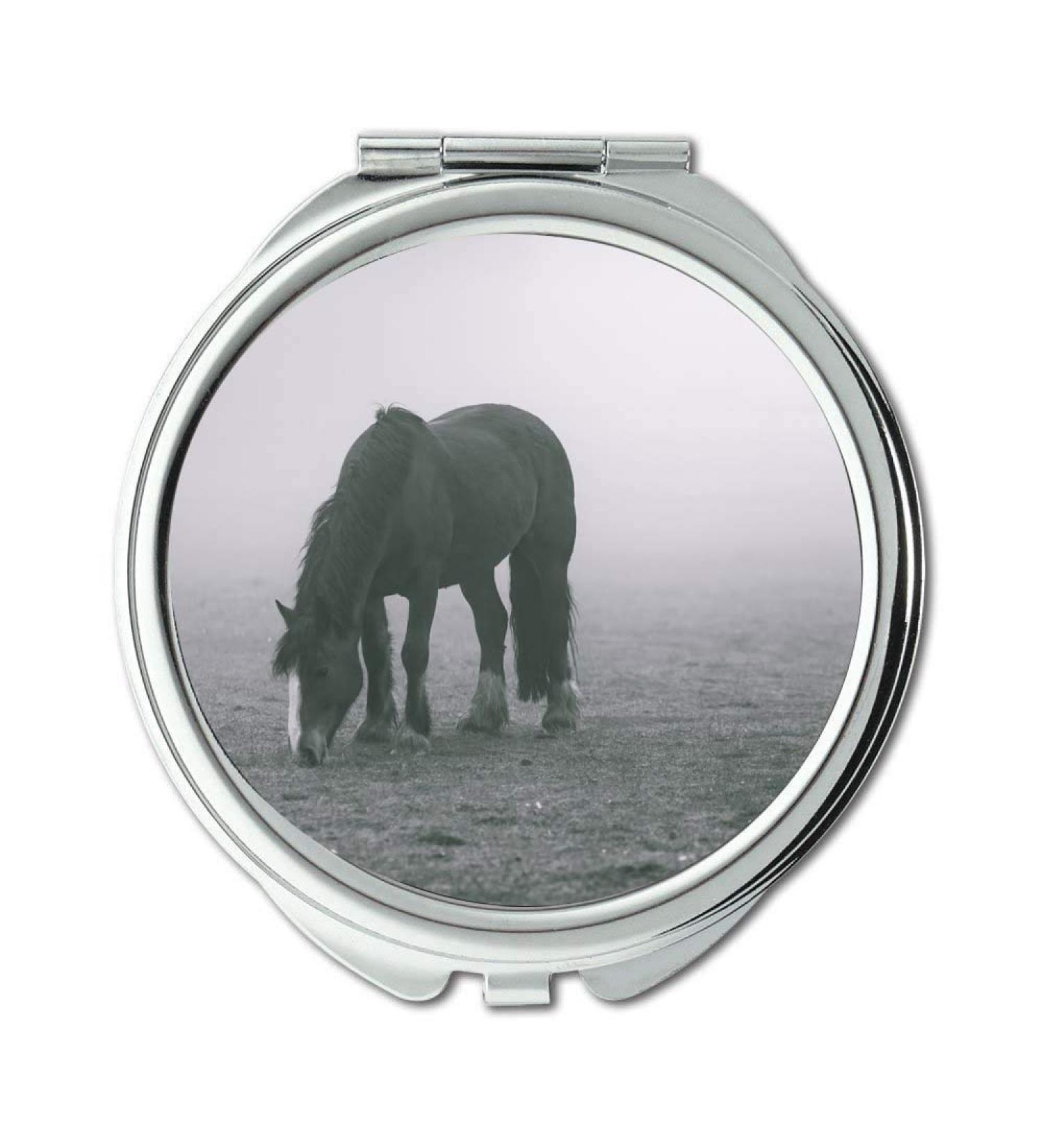 YENDOSTEEN Mirror Compact Mirror animal animal photography black and white pocket mirror portable mirror - Buy Online on GoSupps.com