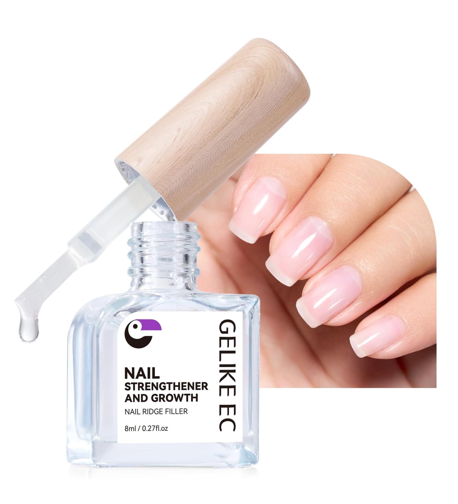  gelike ec Gelike Nail Hardener for Growth and Repair of Thin Brittle Nails - Transparent Groove Complex - Buy Online on GoSupps.com