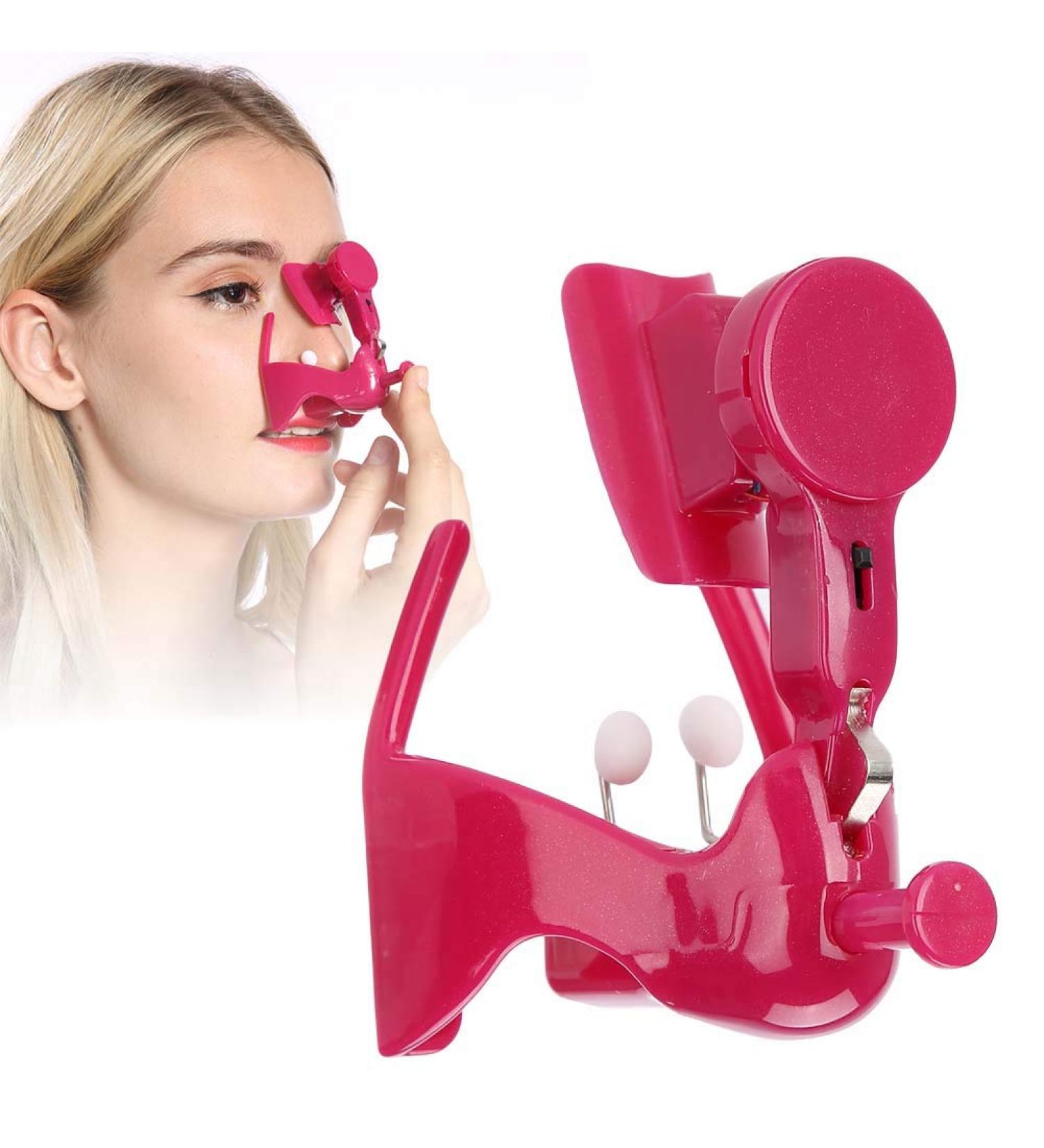 Nose Shaper Nose Beauty Shaping Nose Bridge Shaper Electric Lifting Nose Up Clip Nose Correction Beauty Pain Free for women men - Buy Online on GoSupps.com