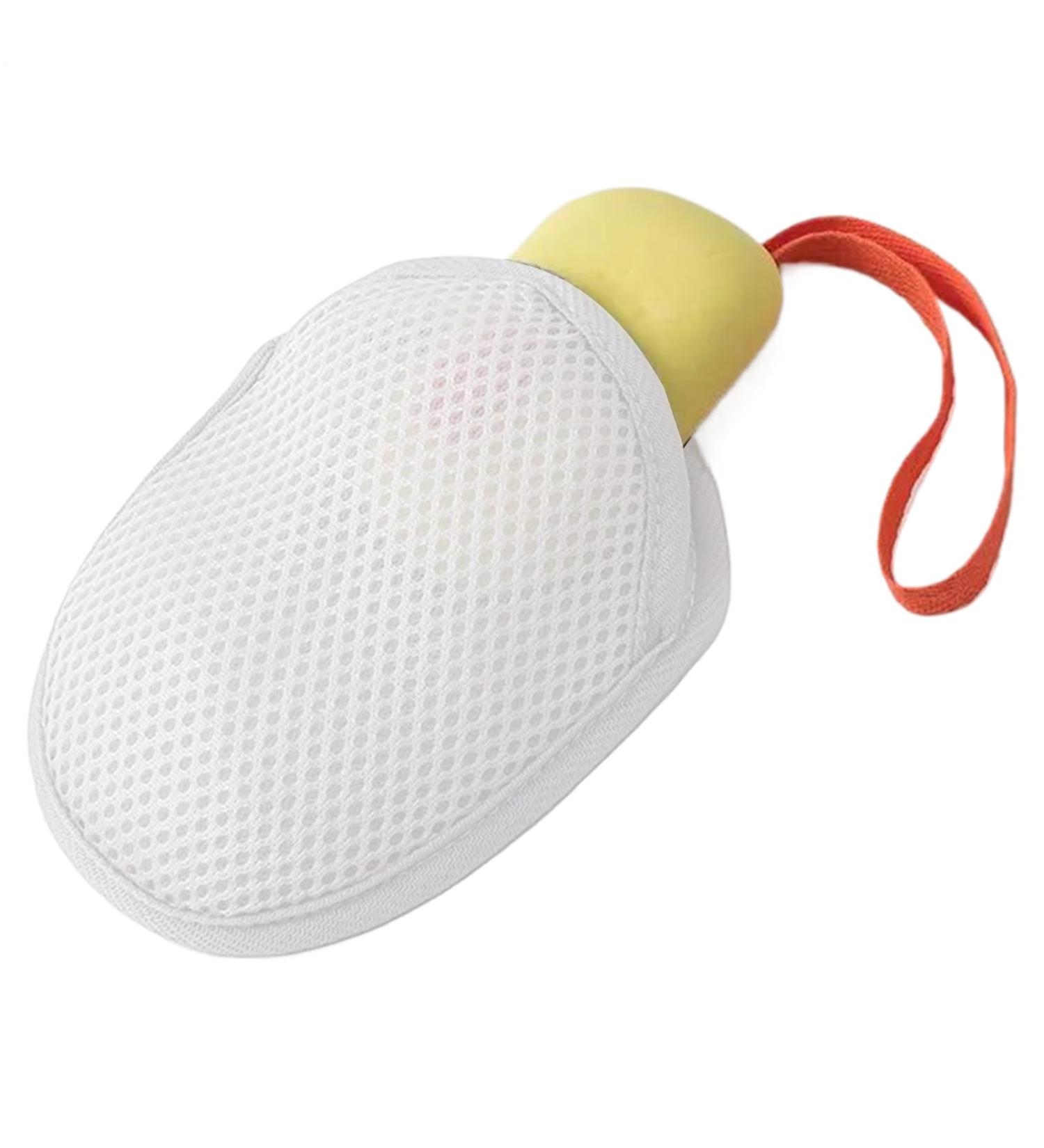 Mesh soap bag | Solid soap net Reusable washcloth for travel outdoor use shower bath camping - Buy Online on GoSupps.com