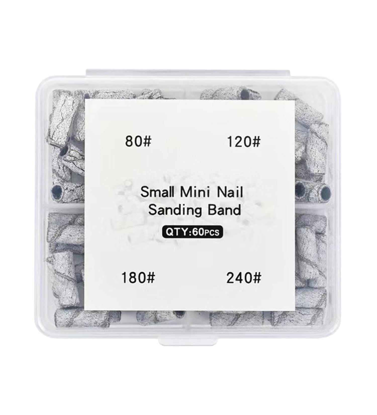 Professional Sanding Bands Nail Manicure 80/120/150/180/240Grit File Sand Piece Set For Nail Drill Bits Manicure Nail Sanding Bands Nail Sanding Bit - Buy Online on GoSupps.com