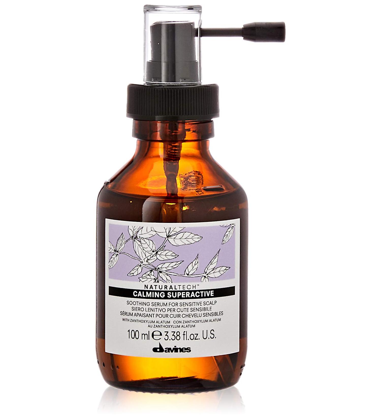 Davines Naturaltech CALMING Superactive Soothing Serum - Irritation Relief for Sensitive Scalps | 3.38 Fl. Oz. - Buy Internationally - Buy Online on GoSupps.com