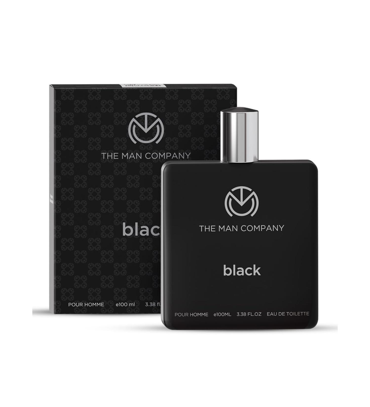 Th'e Ma'n Com'pany Fresh Black Edt Perfume For Men - 100Ml|Premium Long-Lasting Fragrance Body Spray|Gift For Him - Buy Online on GoSupps.com