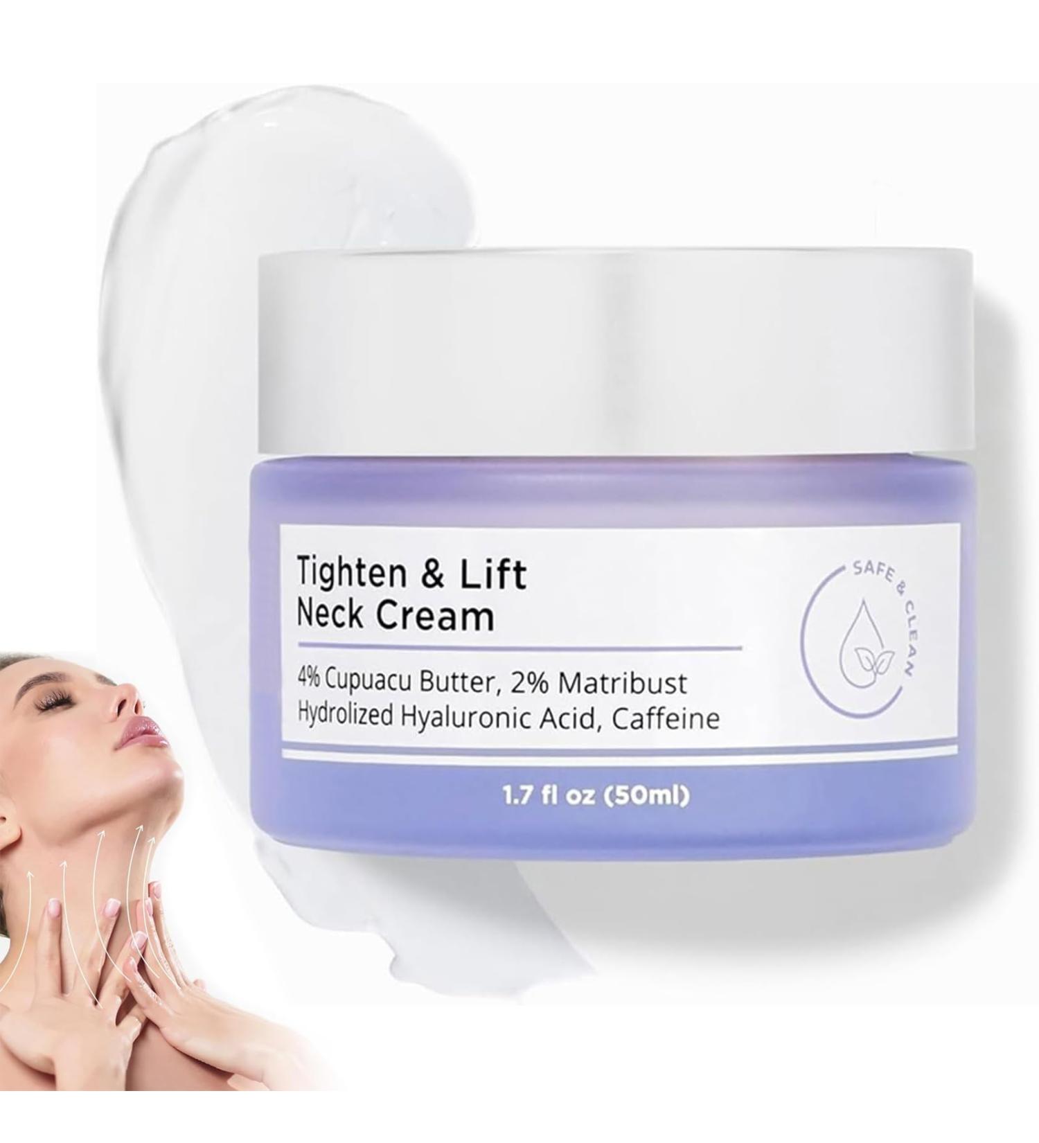 2024 New Neck Firming Cream Tighten And Lift Neck Cream Tighten & Lift Firming Neck Cream Neck Preventive Repair Skin Care and Moisturizing Face Cream - 50ml (1) - Buy Online on GoSupps.com