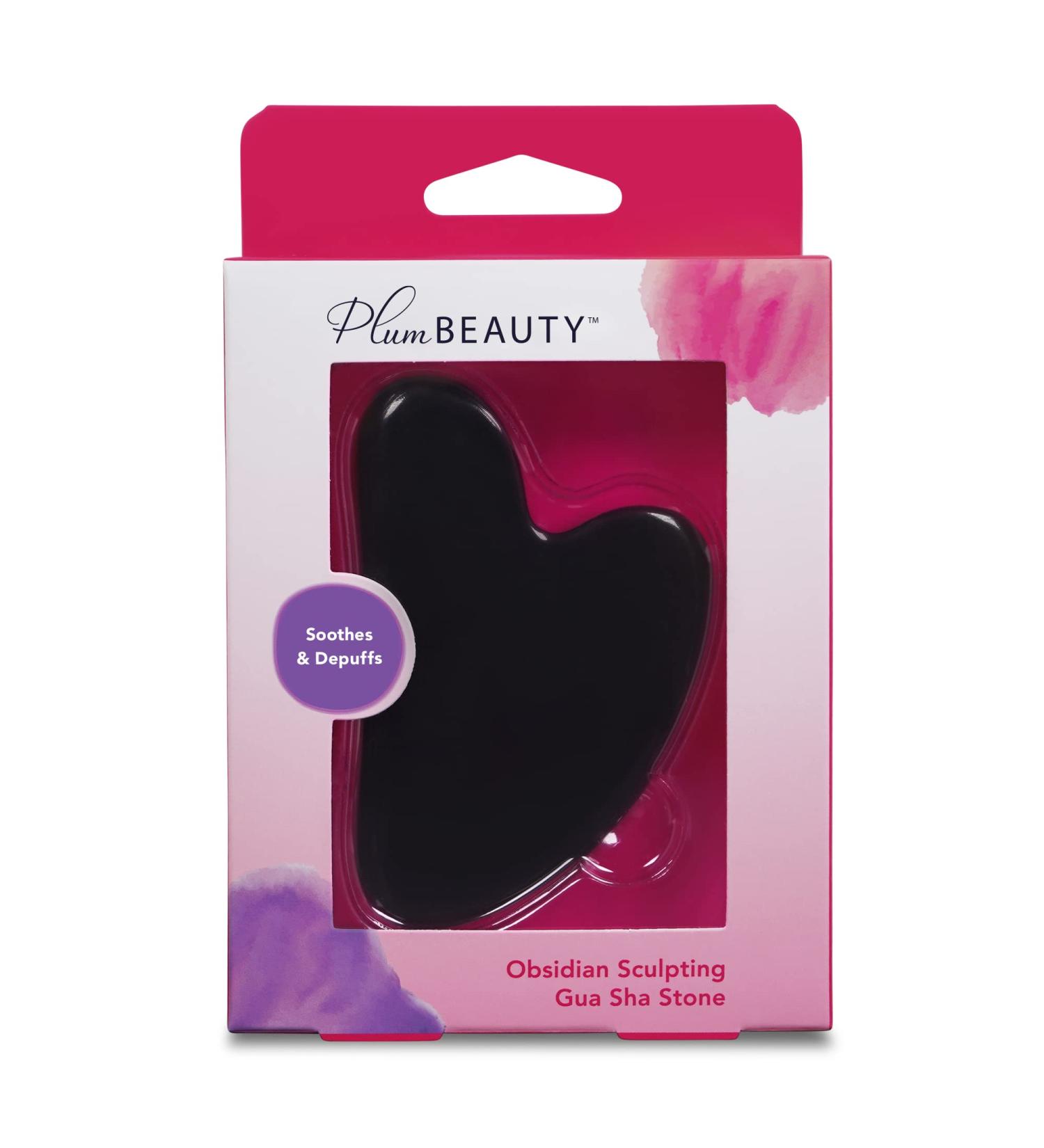 Buy Obsidian Sculpting Gua Sha Stone - Best for Facial Massage & Skincare | International Shipping Available - Buy Online on GoSupps.com