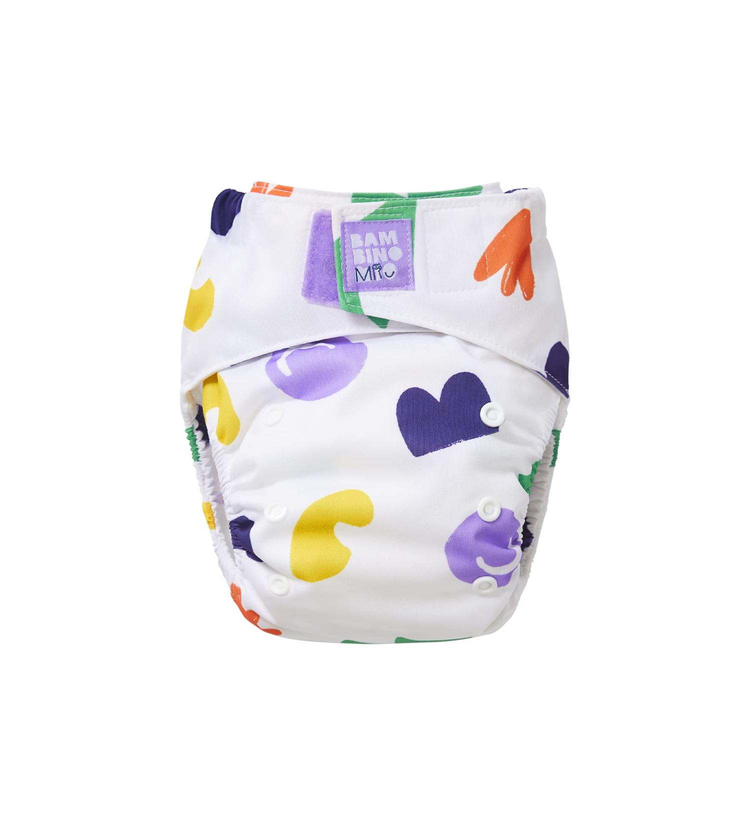 Bambino Mio Reusable Nappy - Sustainable, Chemical-Free Eco Nappy for Newborn to Toddler - Buy Online on GoSupps.com
