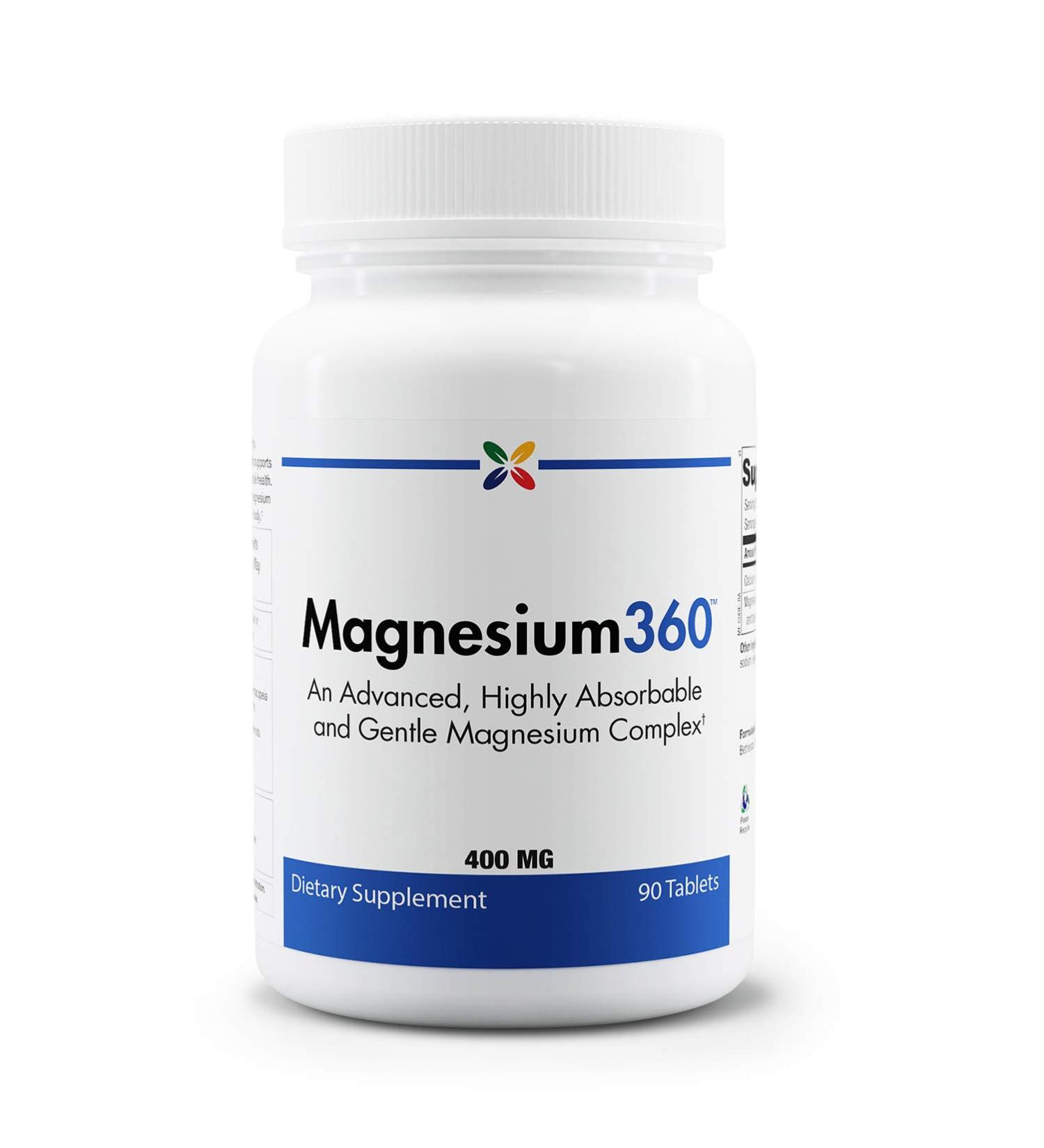Stop Aging Now Magnesium360: Advanced Highly Absorbable Magnesium Complex - 90 Tablets - Buy Online on GoSupps.com