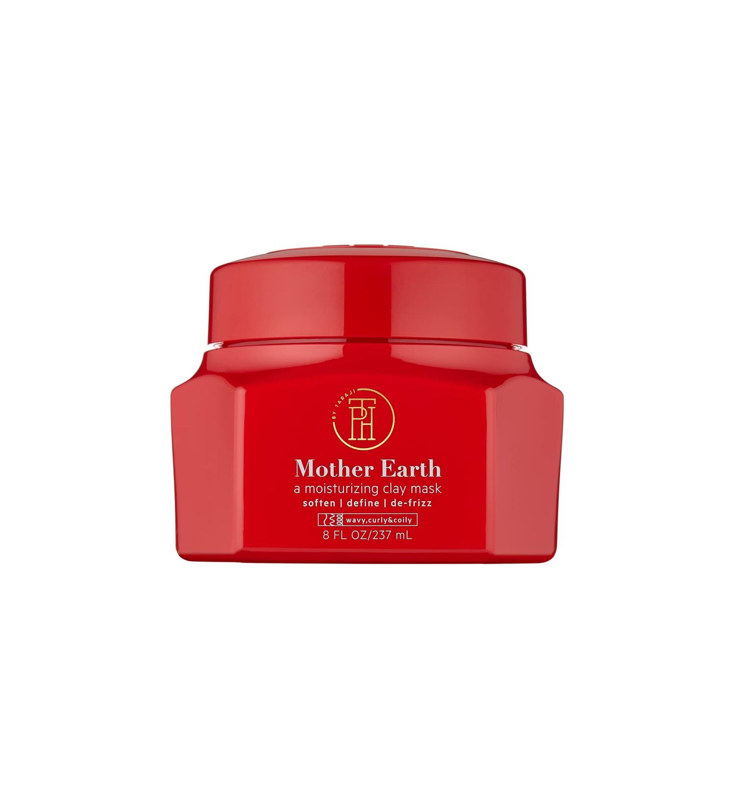 TPH by Taraji Mother Earth Clay Hair Mask 8oz - Nourishing Hair Treatment - Buy Online on GoSupps.com