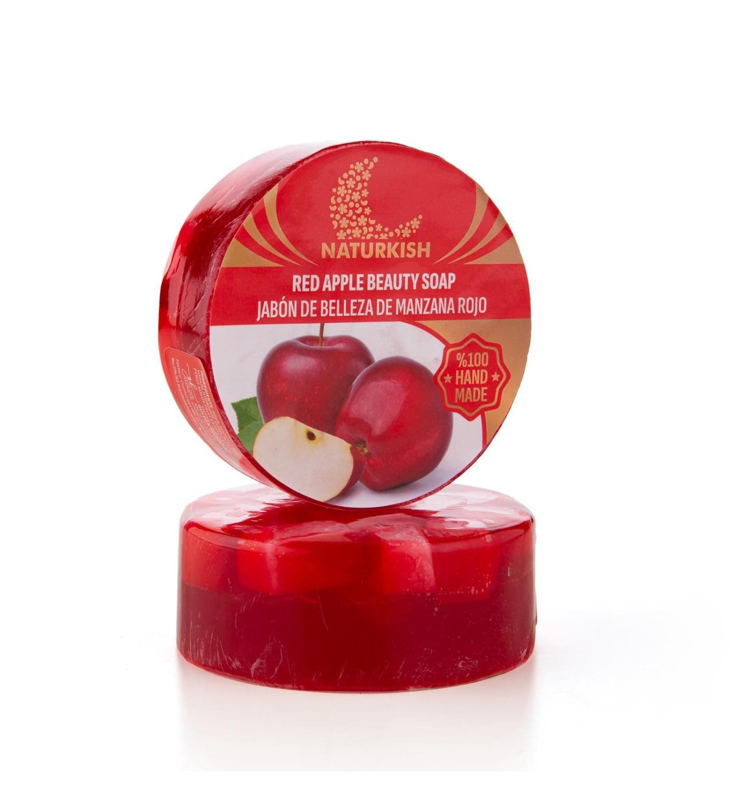 Red Apple Beauty Soap 100% Handmade Natural and Organic